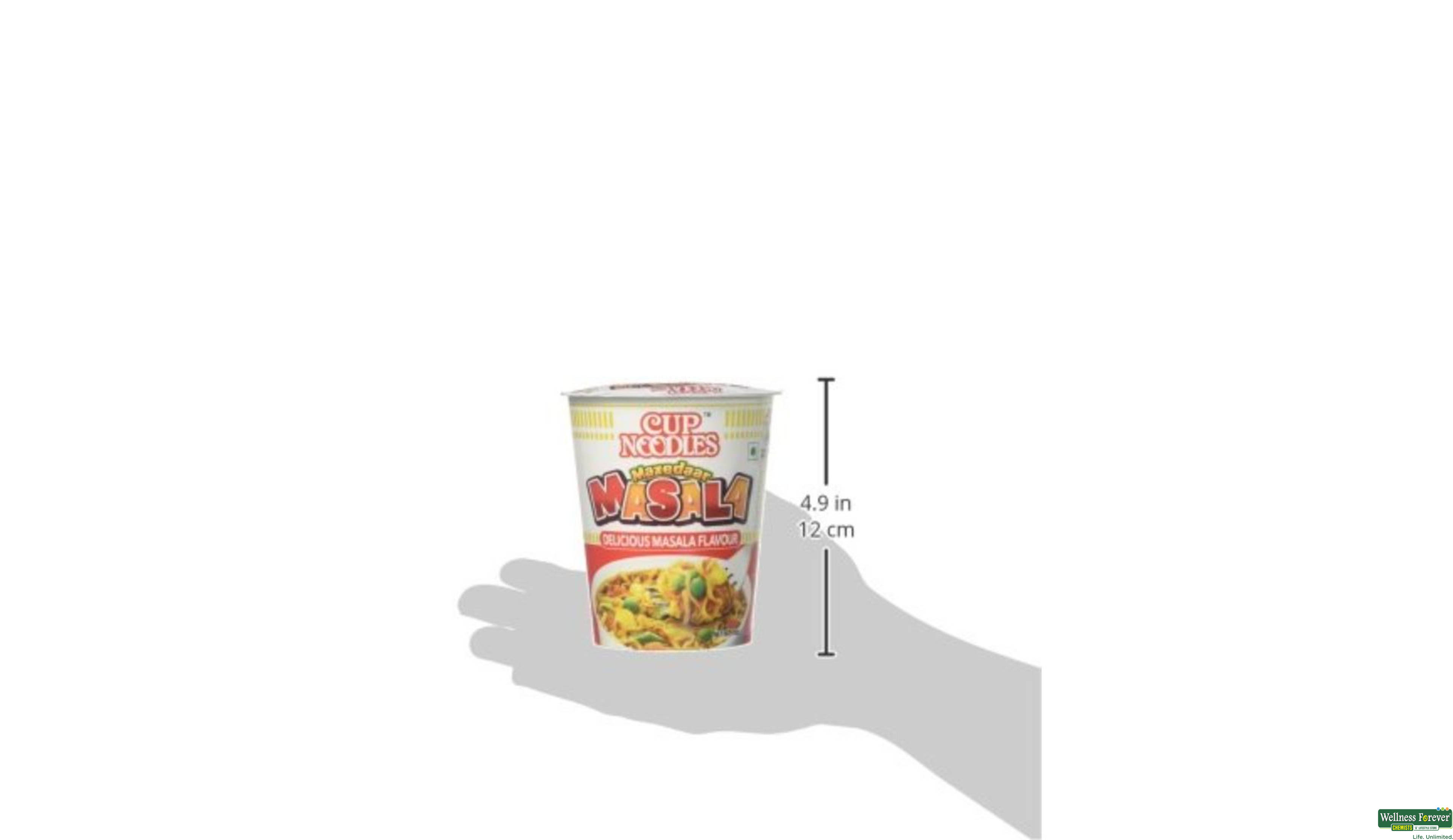 TOP RAMEN CUP MAST MASALA 70GM- 2, 70GM, null