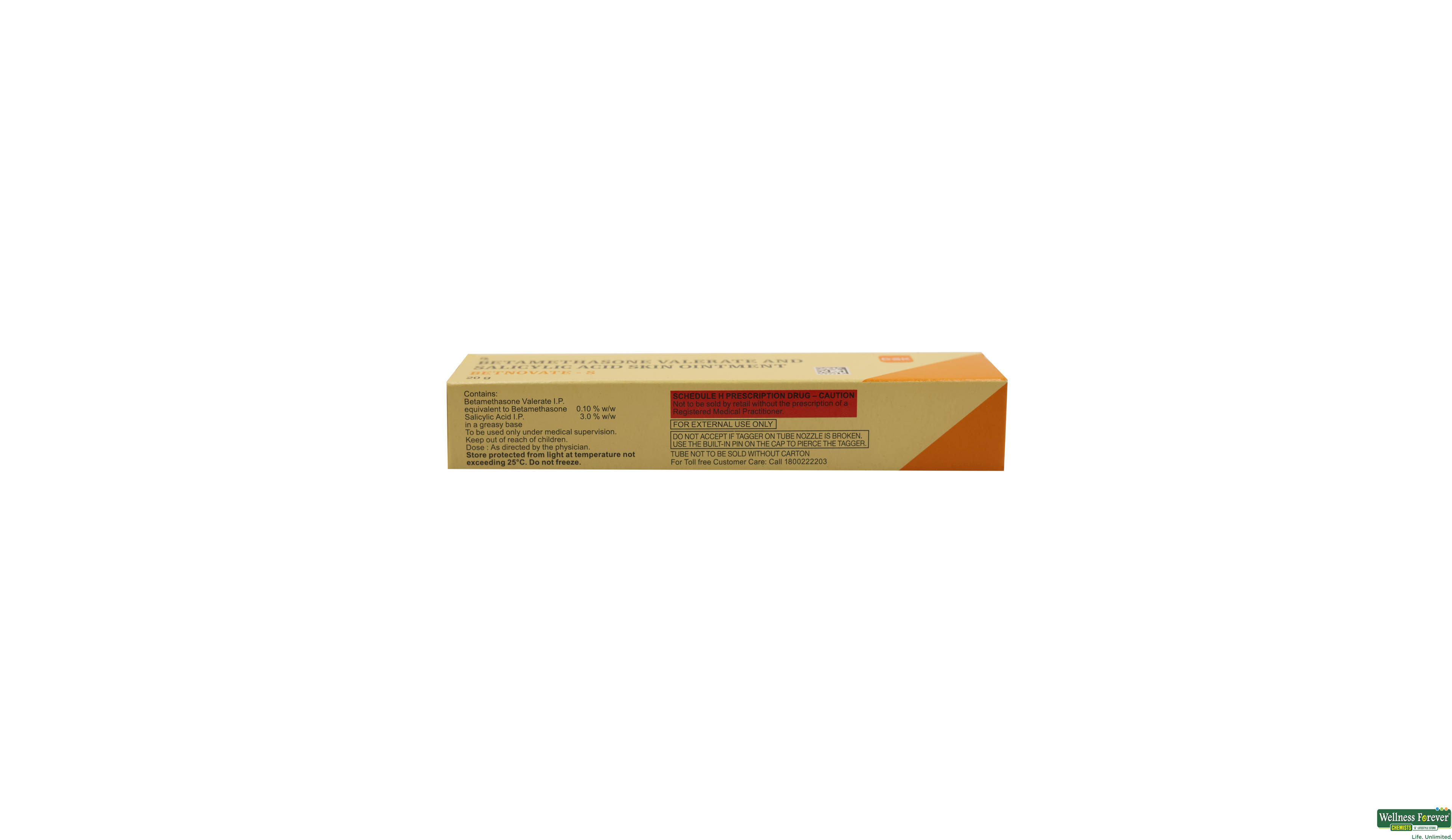 BETNOVATE-S OINT 20GM- 2, 20GM, 