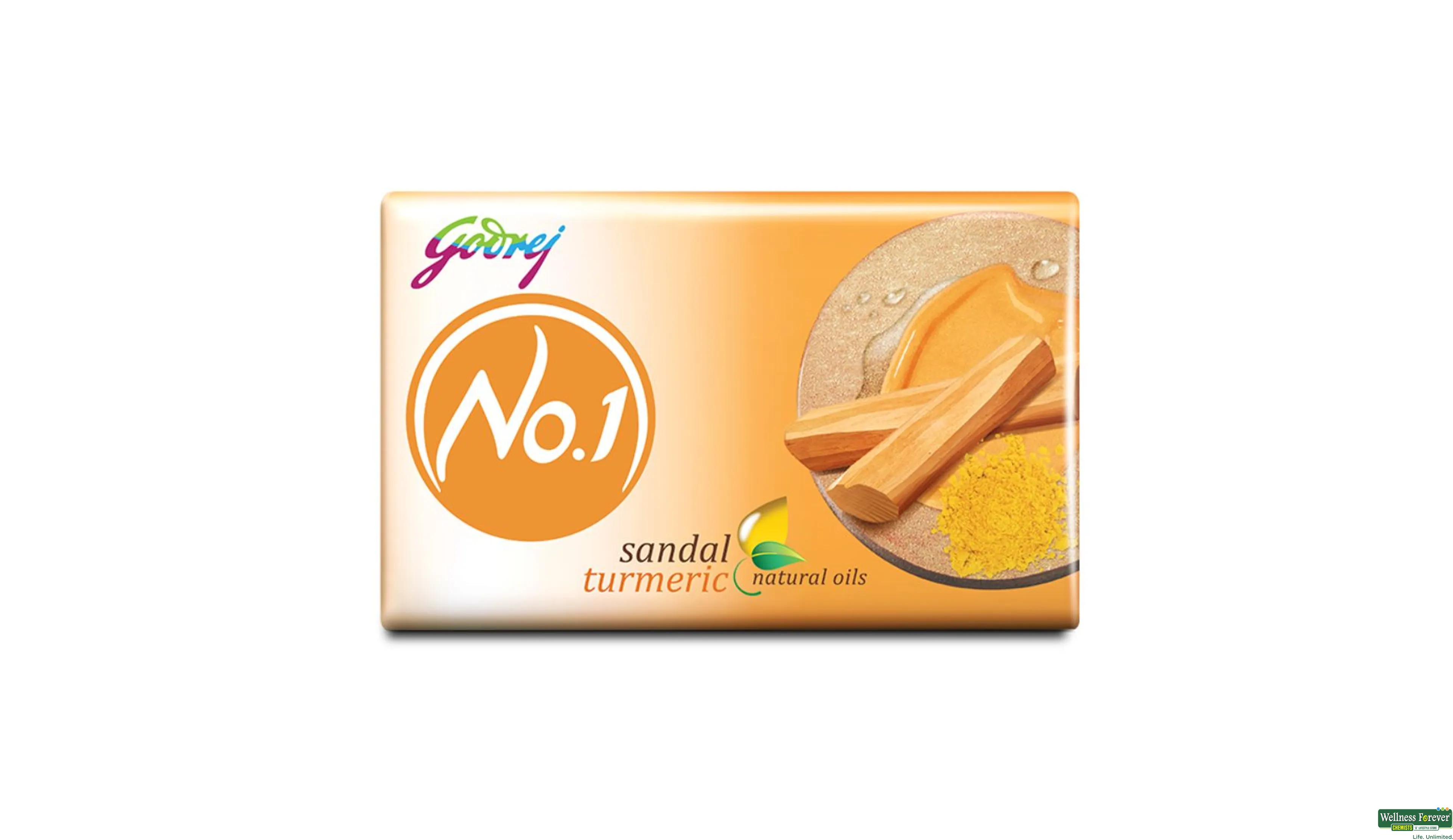 GOD SOAP NO.1 SANDAL 4X100GM- 1, 1PC, 