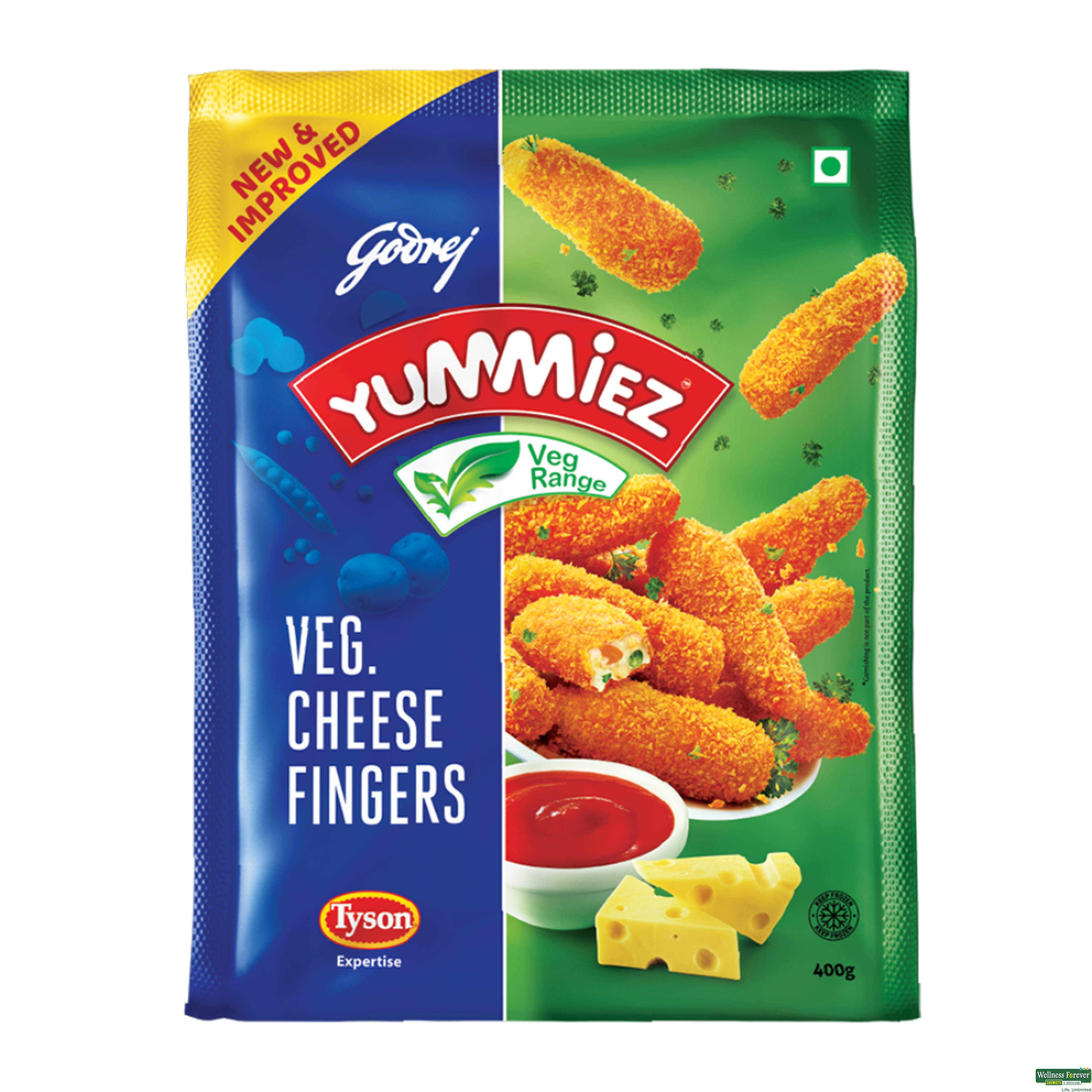 YUMMIEZ CHEESE FINGER 400GM-image