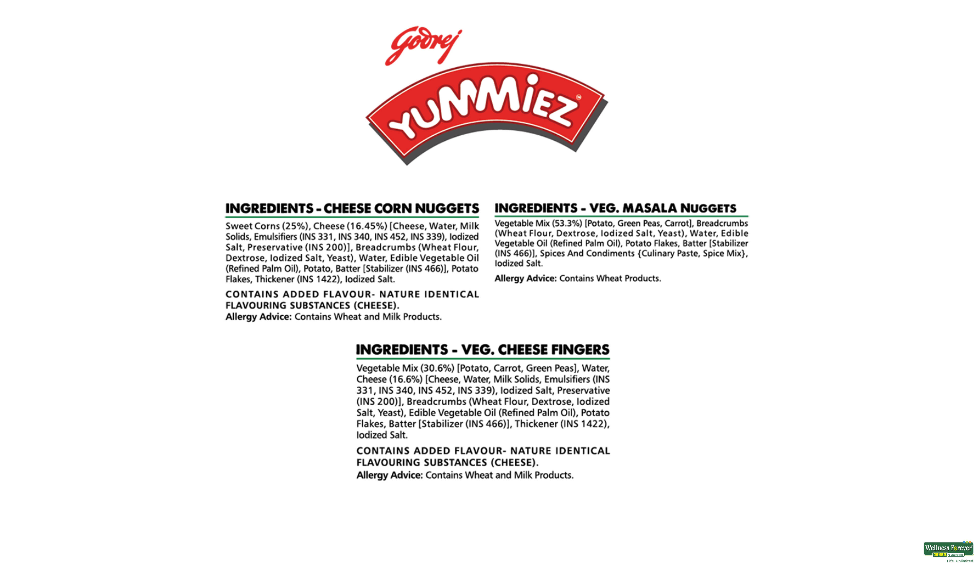 YUMMIEZ VEG PARTY PACK 600GM- 3, 600GM, null