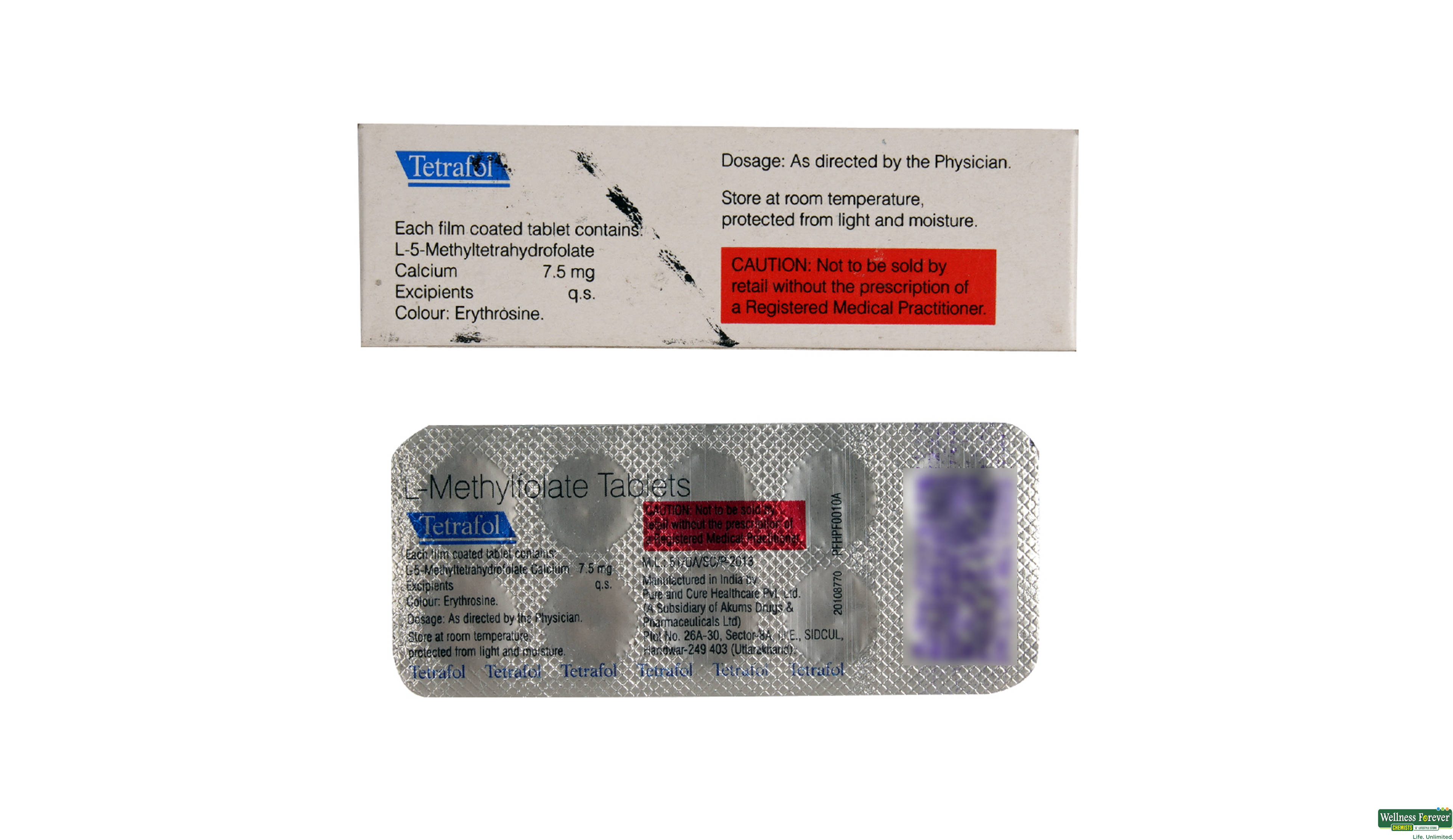 TETRAFOL 7.5MG 10TAB- 2, 10TAB, 