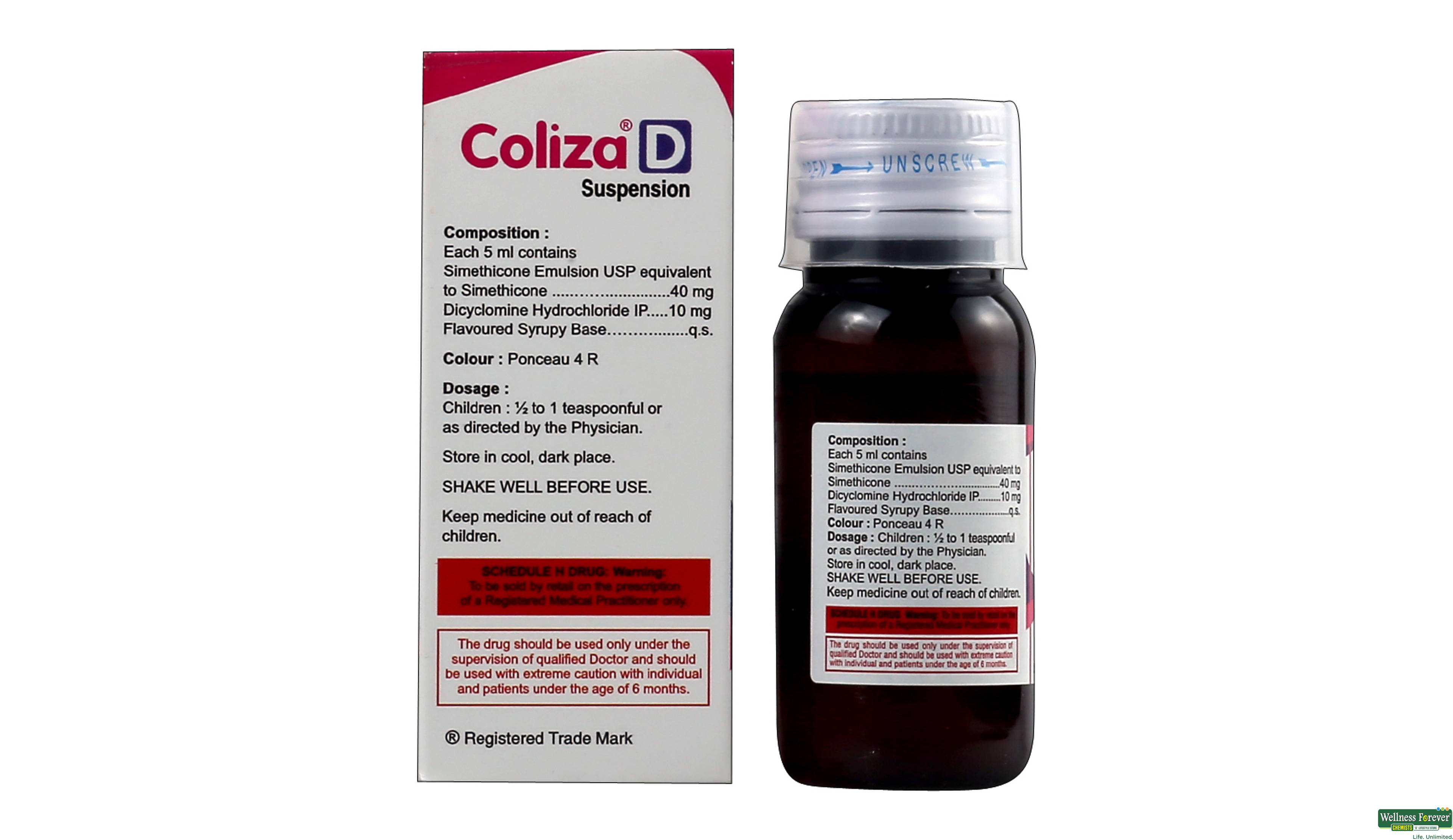 COLIZA-D SYP 30ML- 2, 30ML, 