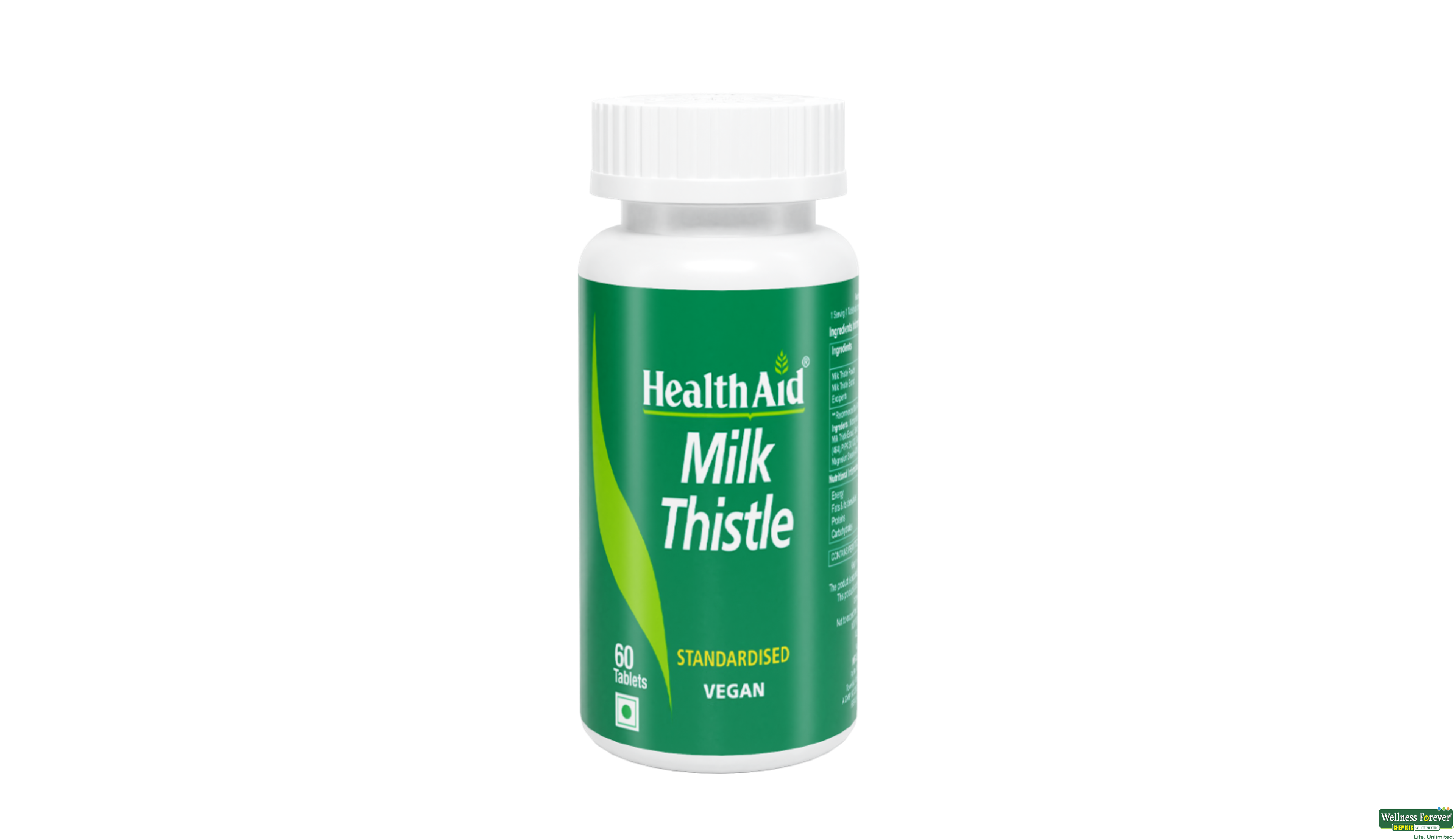 HEALTH AID MILK THISTLE 60TAB- 2, 60TAB, 