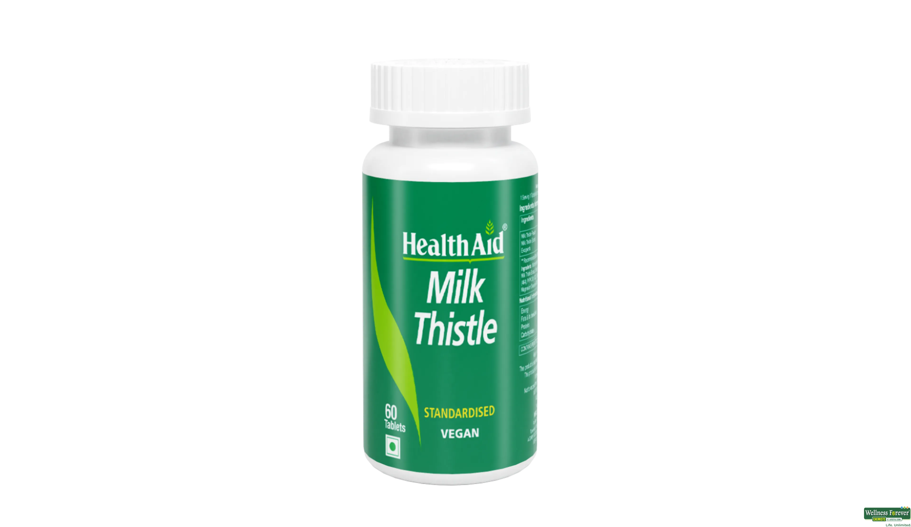 HEALTH AID MILK THISTLE 60TAB- 2, 60TAB, 