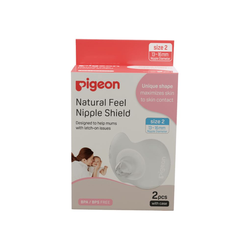 NATURAL Feel Nipple Shield (1pc) Size 2 - Pigeon