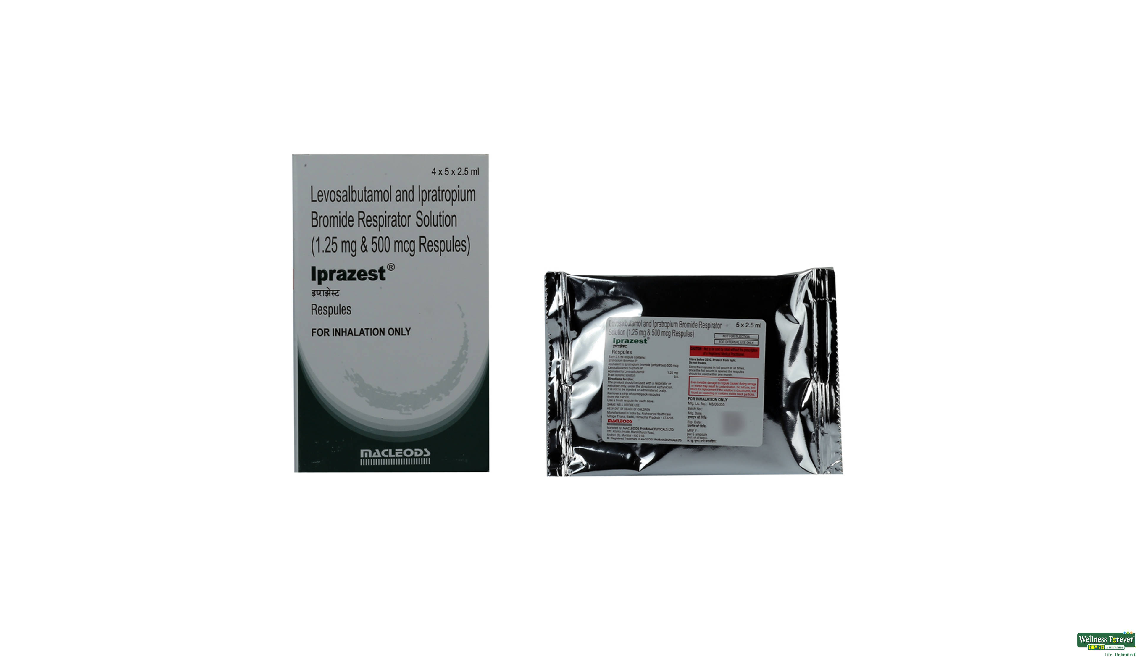 IPRAZEST RESPULES 5PC- 1, 5PC, 