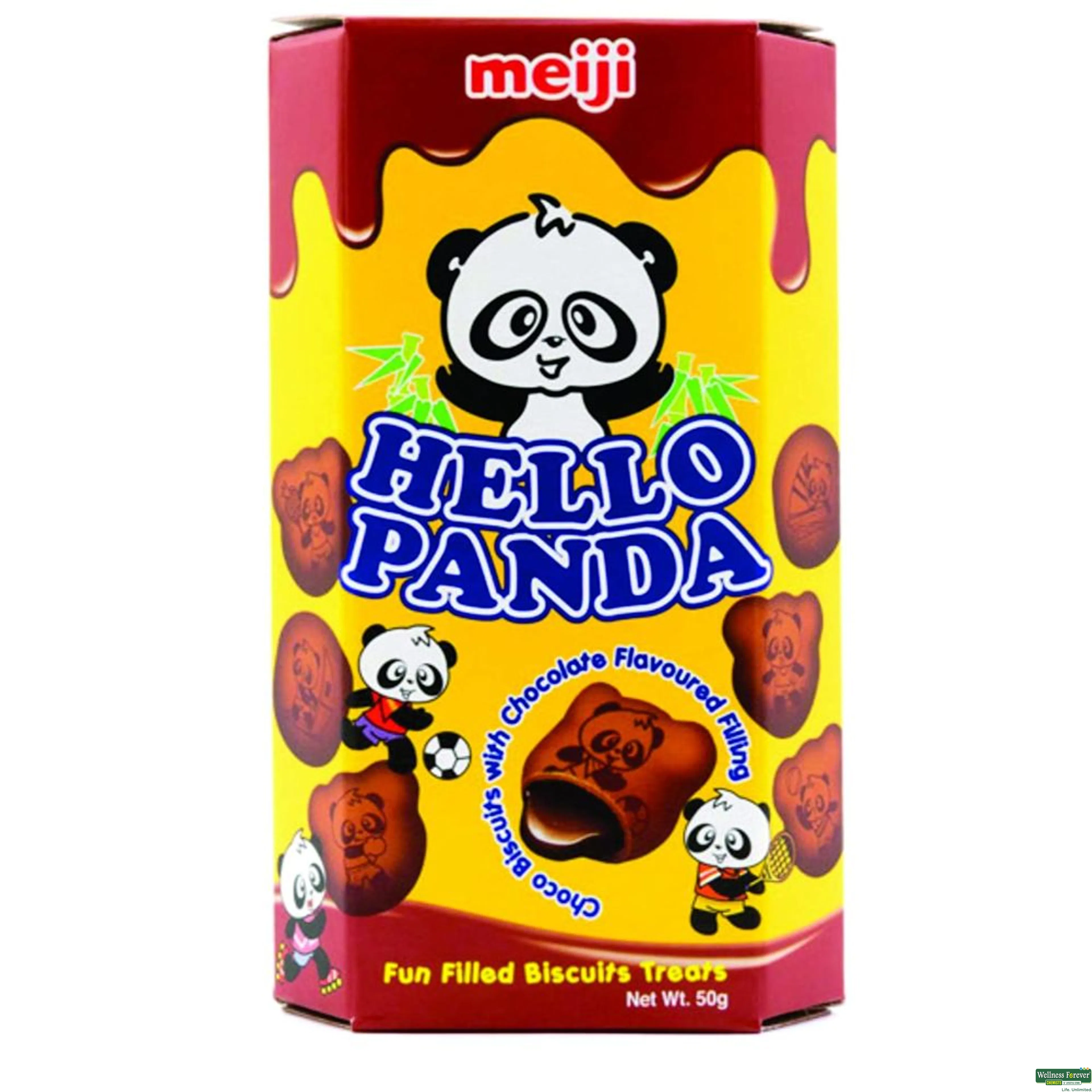 HELLO PANDA BISC DOUBLE CHOC 50GM-image