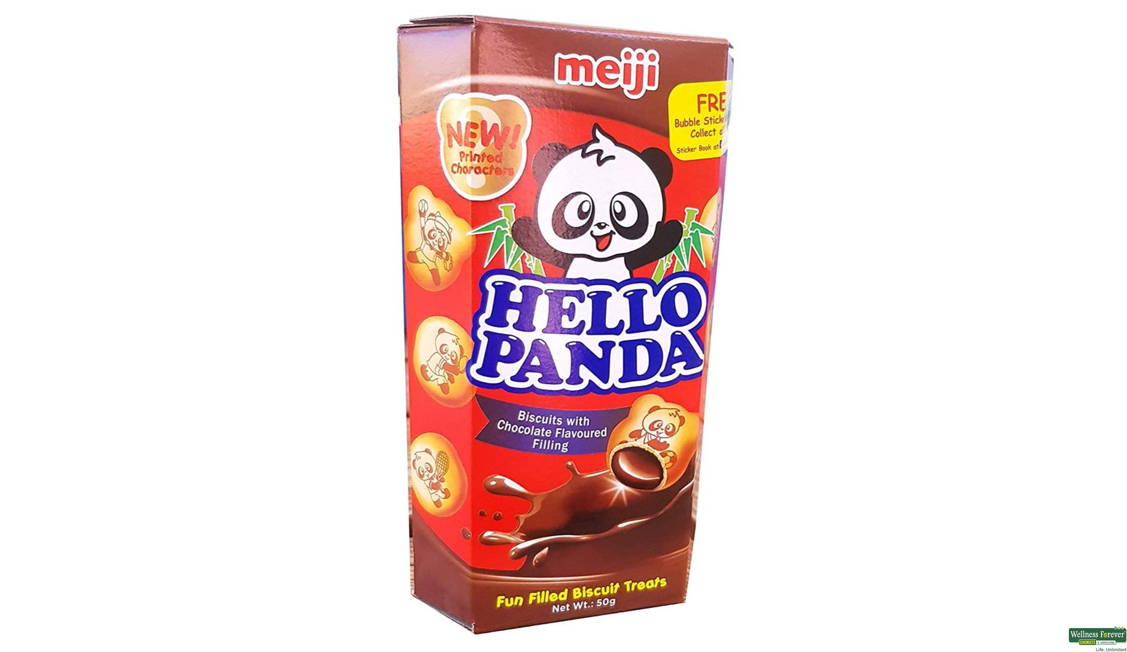 HELLO PANDA BISC CHOC 50GM- 1, 50GM, 