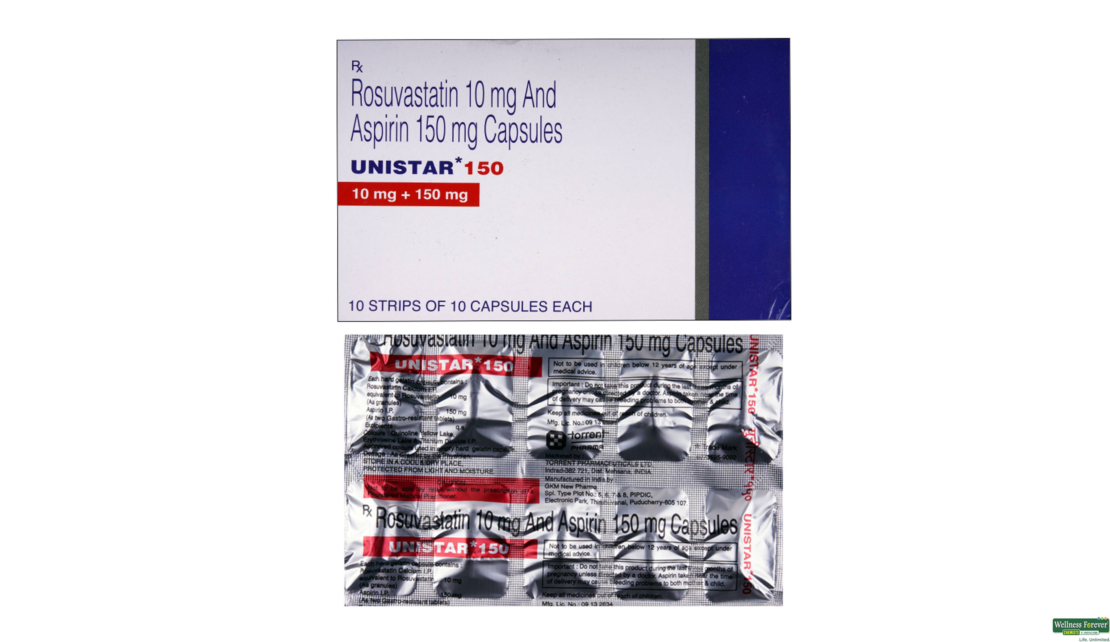 UNISTAR 150MG 10CAP- 1, 10CAP, 