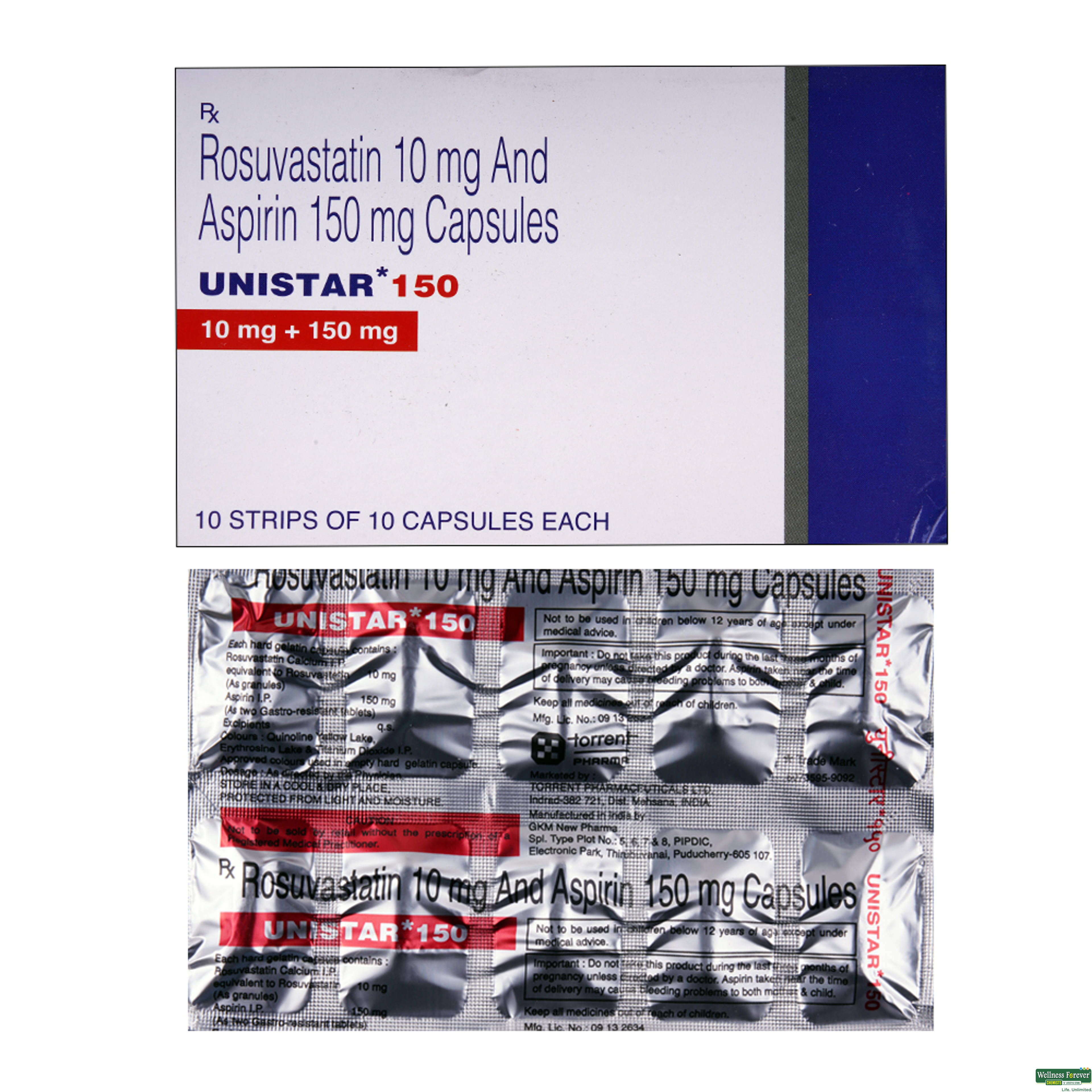 UNISTAR 150MG 10CAP-image