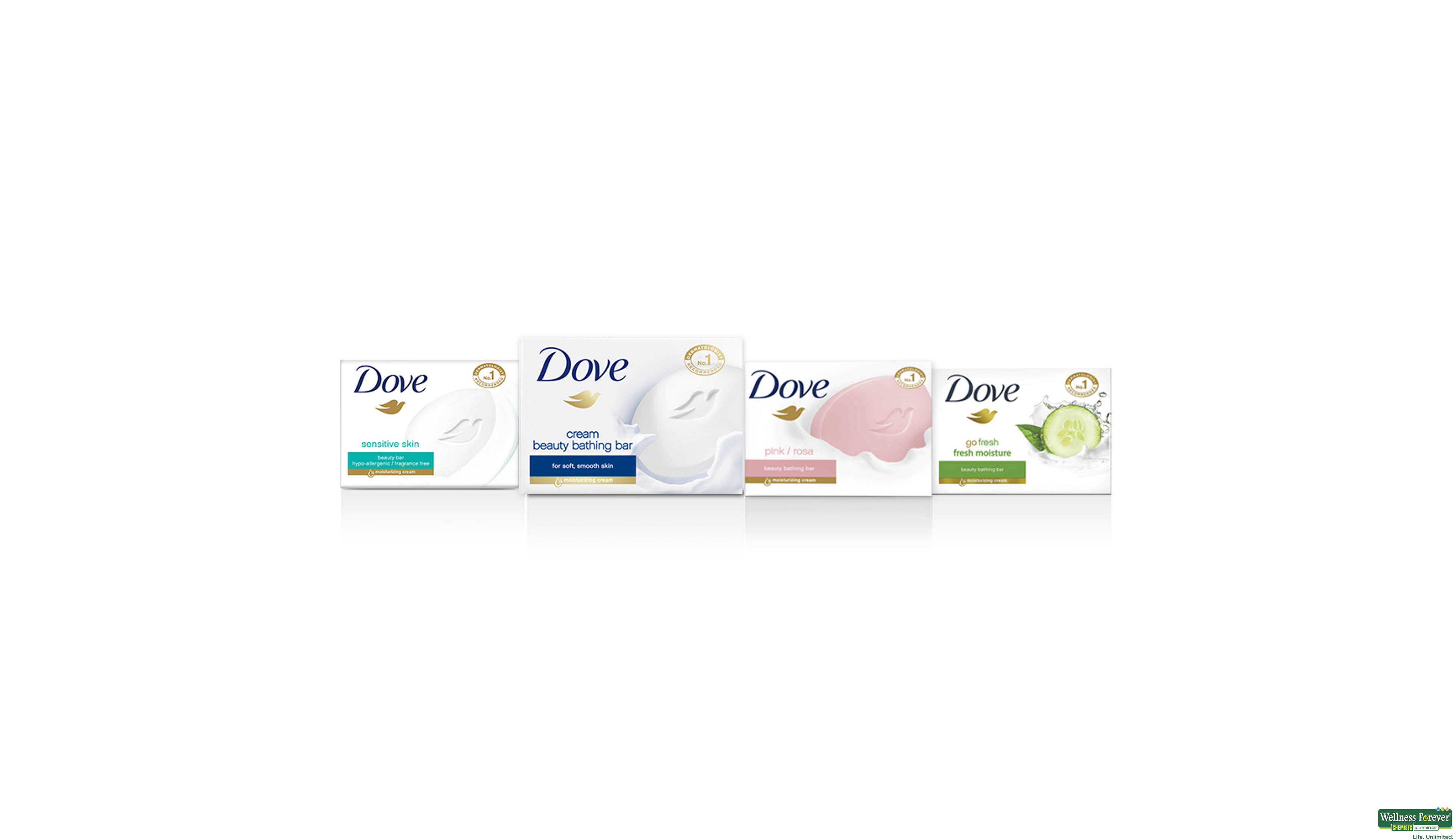 DOVE SOAP FRESH MOIST 75GM- 11, 75GM, 