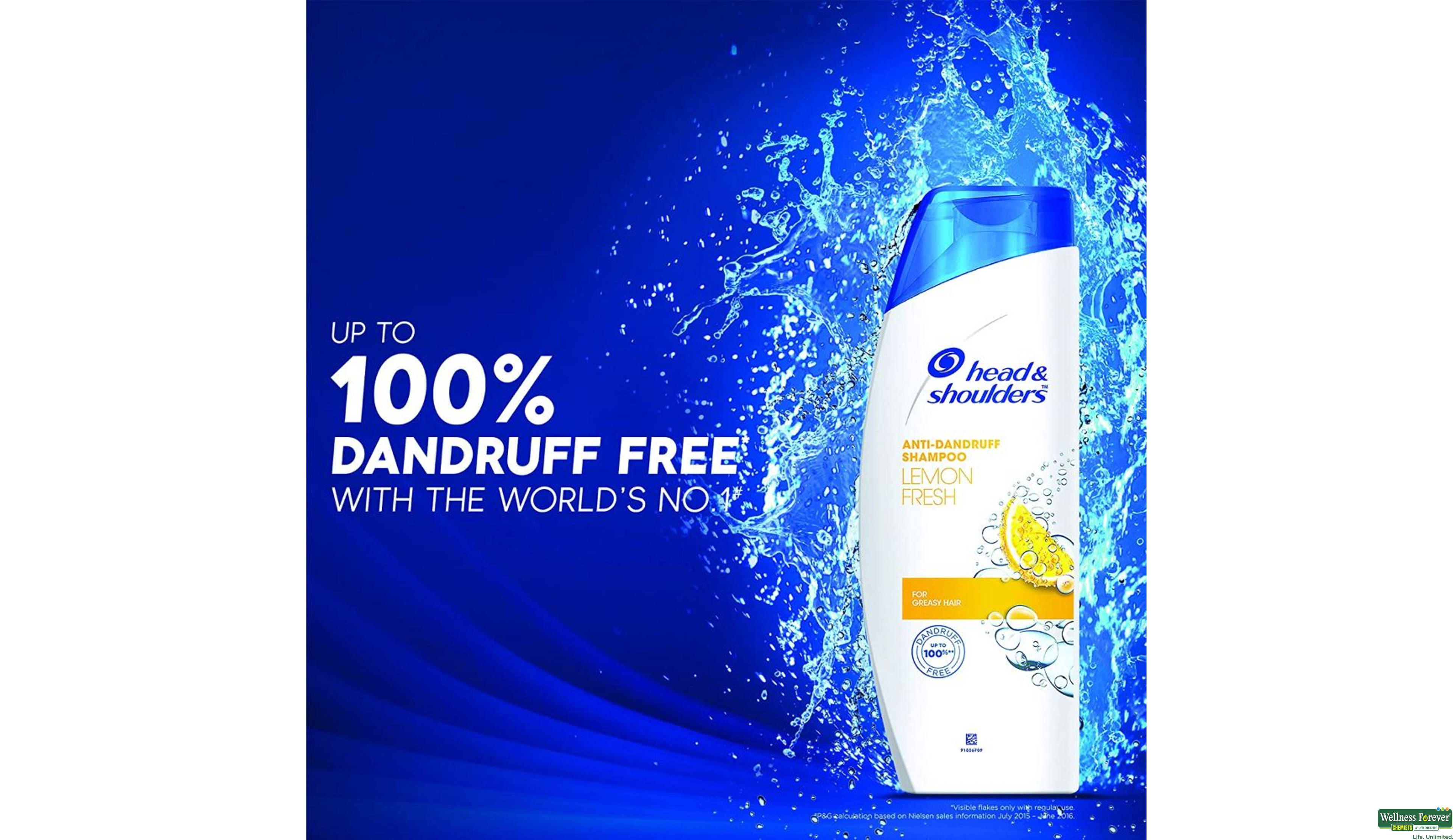 HS SHMP LEMON FRESH 180ML- 3, 180ML, 