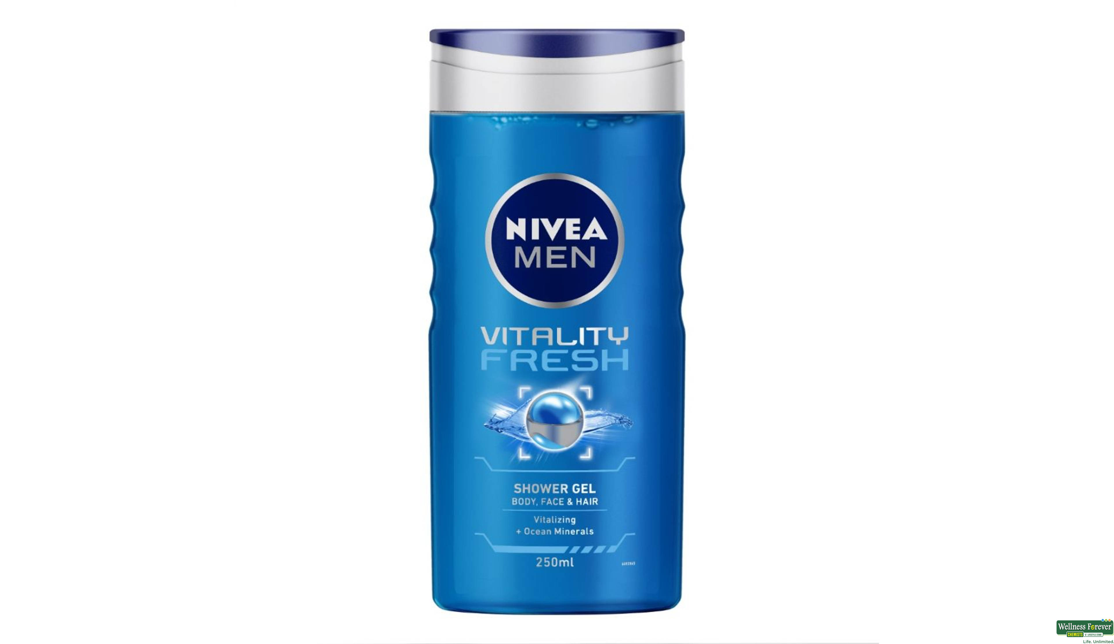 NIVEA S/GEL VITALITY FRESH 250ML- 1, 250ML, null