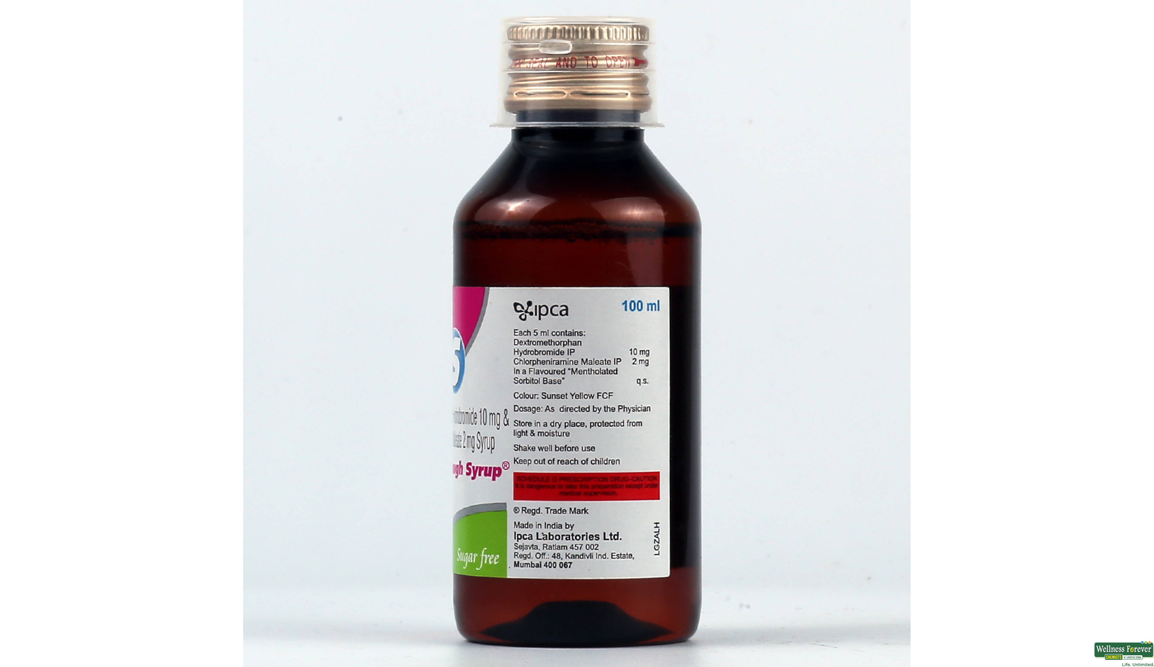 SOLVIN COUGH S/F SYP 100ML- 2, 100ML, 