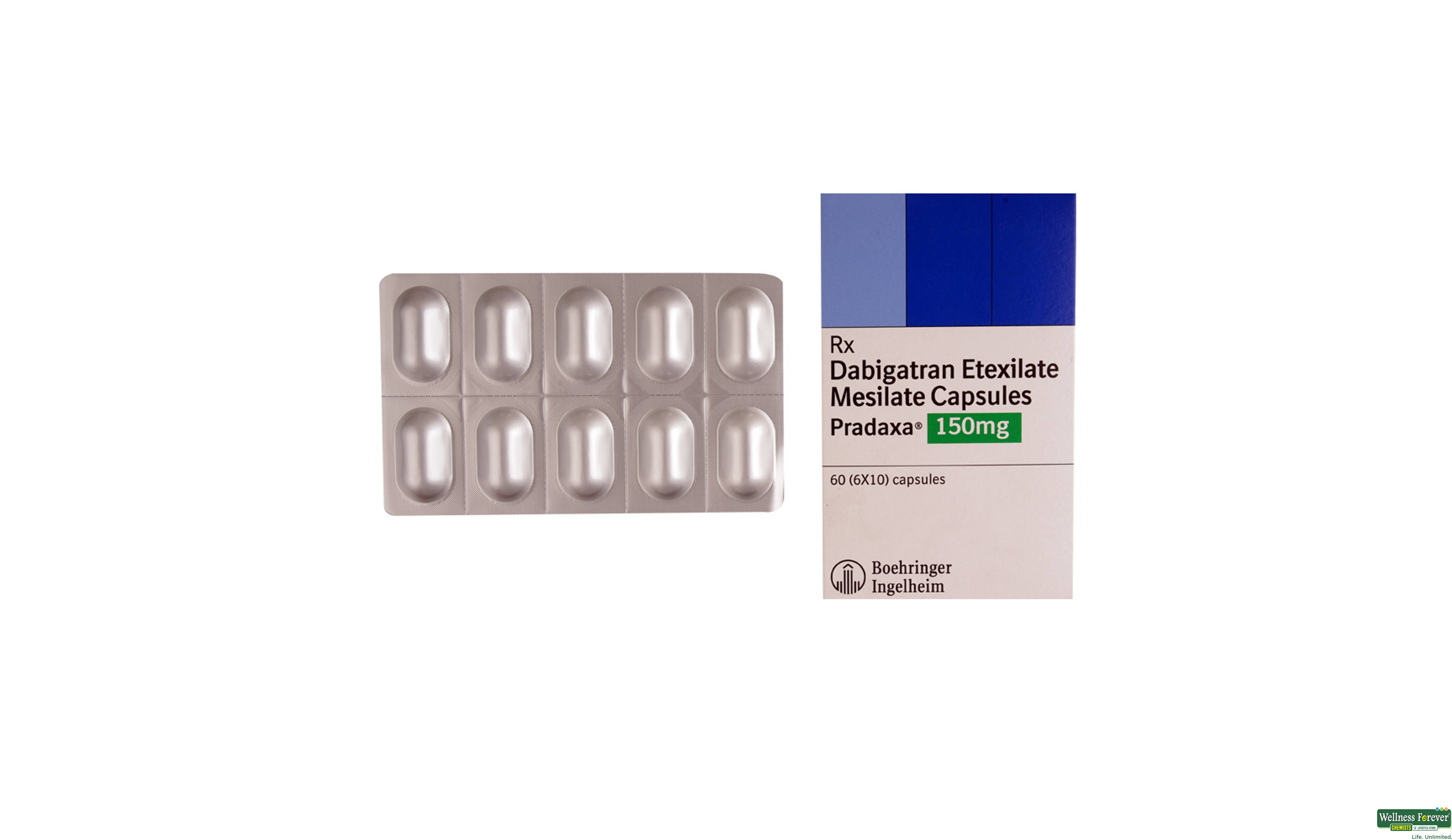 PRADAXA 150MG 10CAP- 1, 10CAP, 