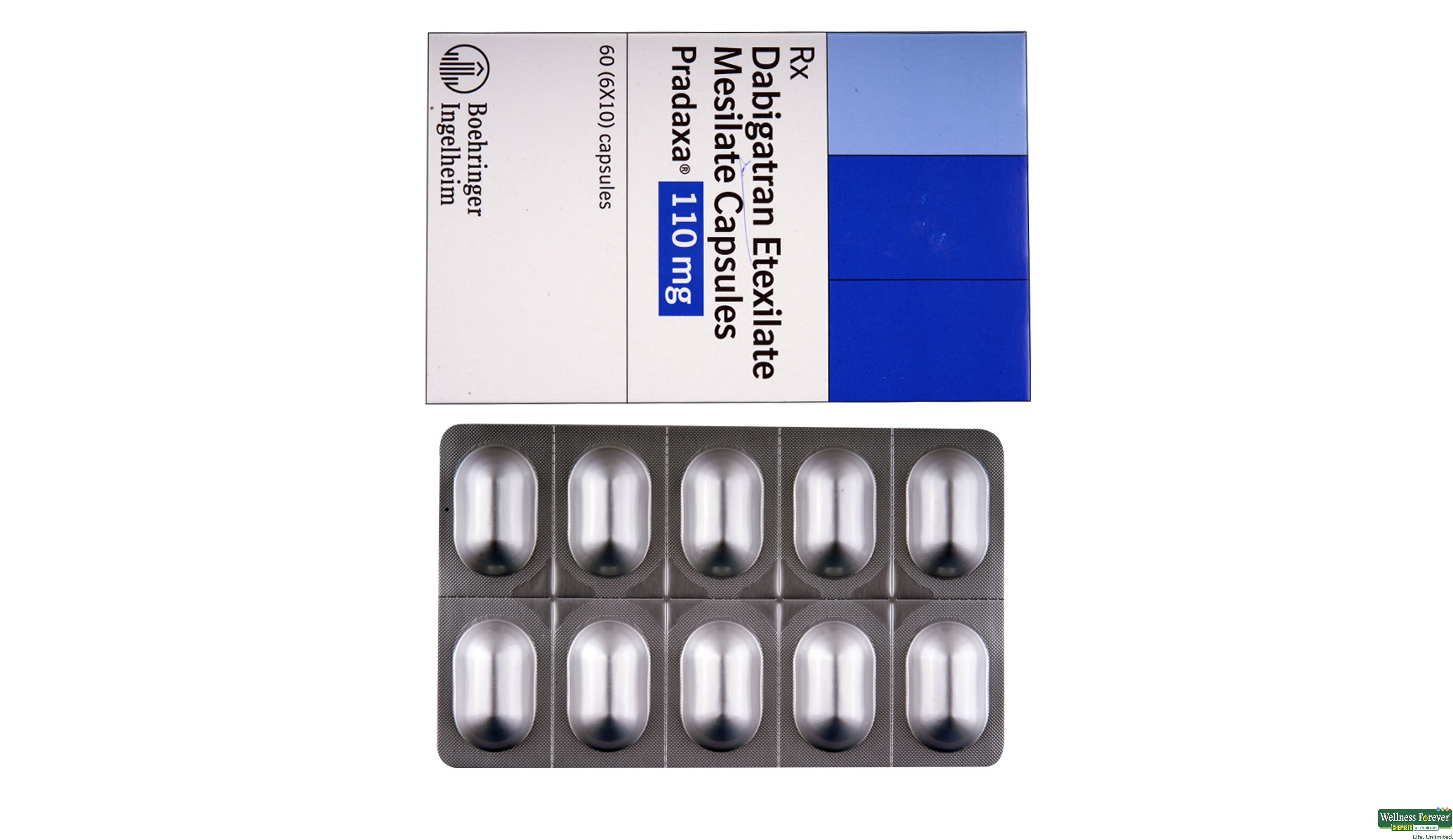 PRADAXA 110MG 10CAP- 1, 10CAP, 