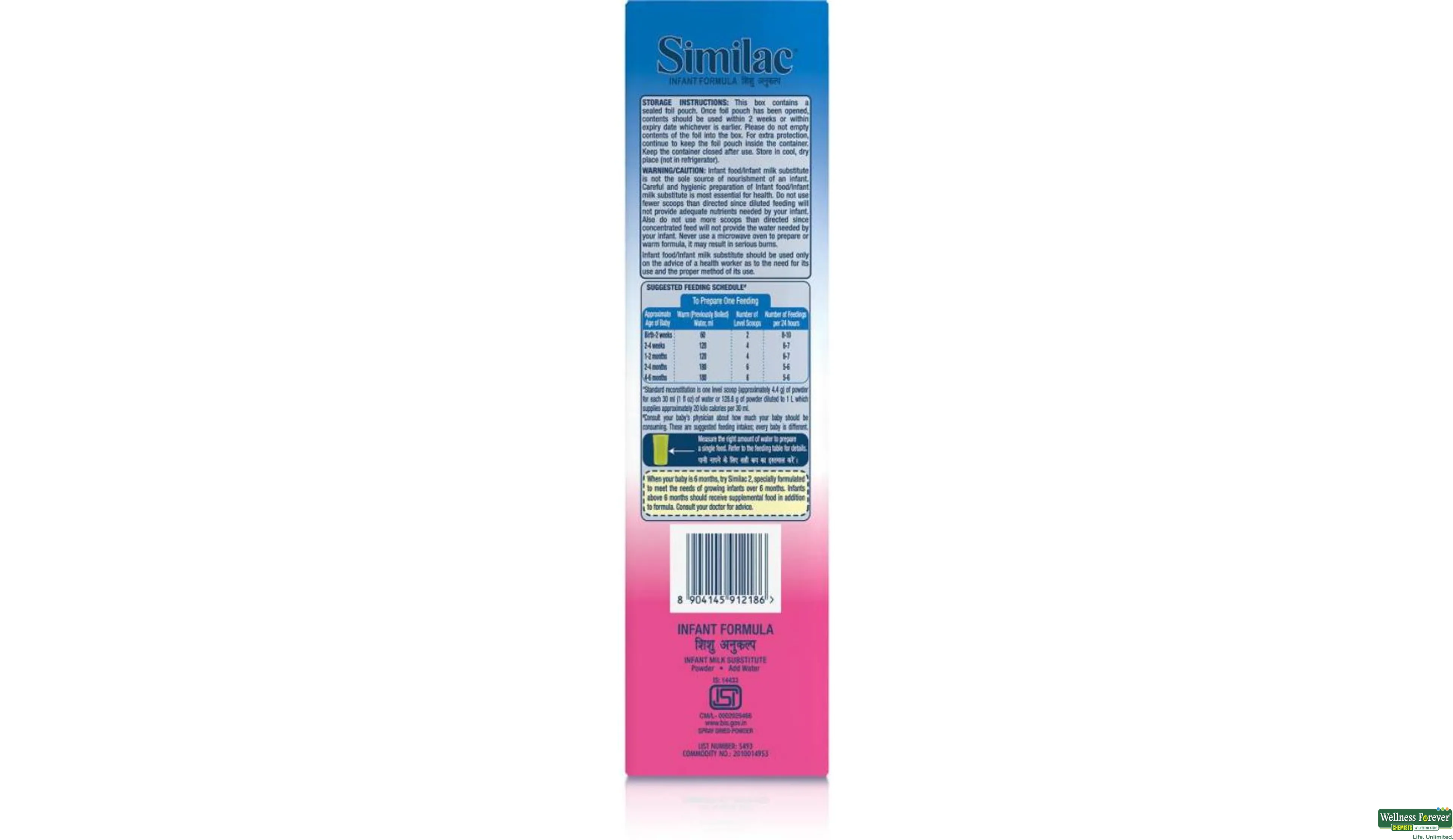 SIMILAC STAGE1 POW 400GM- 3, 400GM, null