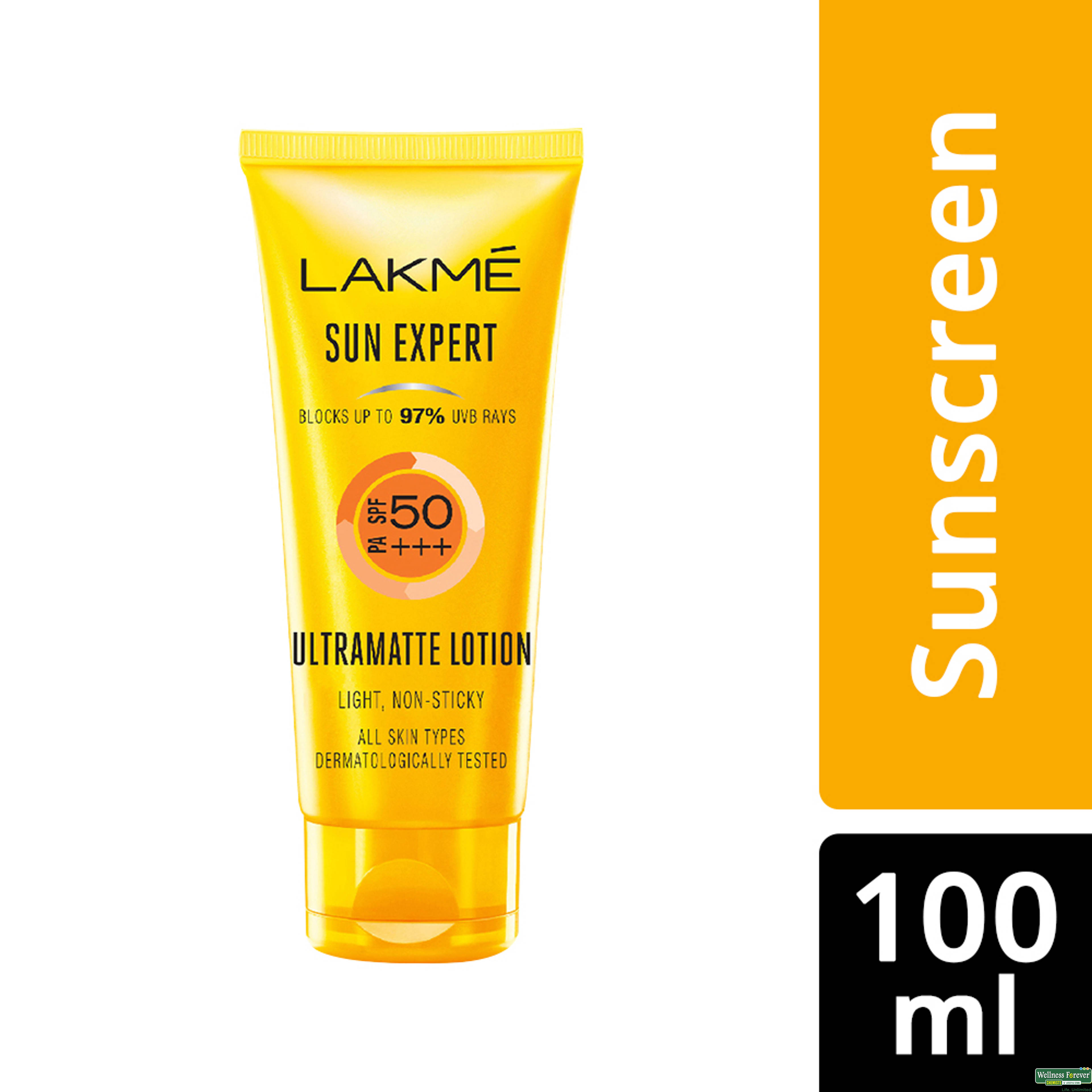 Lakme Sun Expert SPF 50 Ultra Matte Lotion, 100 ml-image