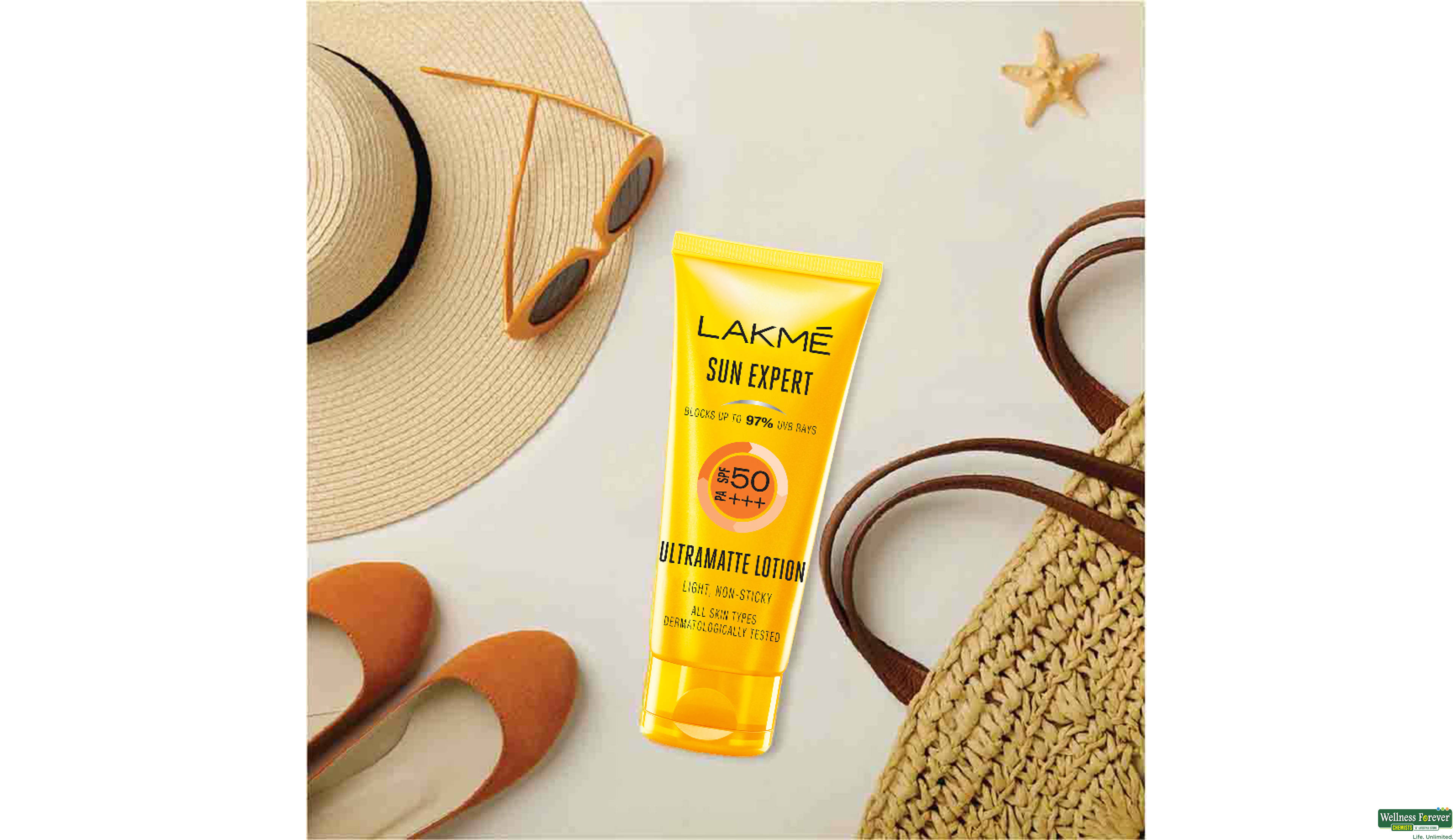 LAKME B/LTN SUN EXPERT SPF50+++N/D 100ML- 5, 100ML, 