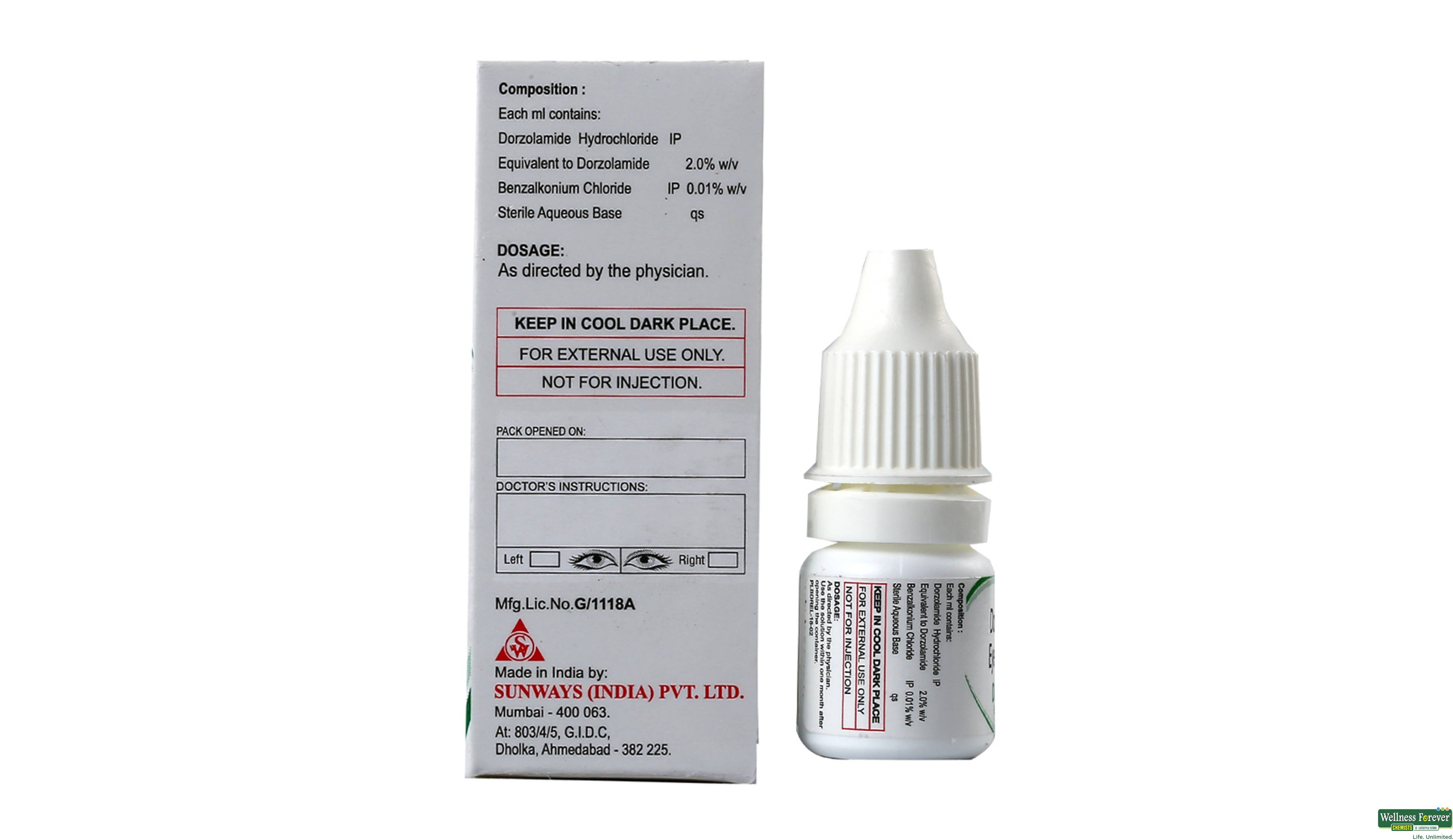 DORSUN E/DROP 5ML- 2, 5ML, 