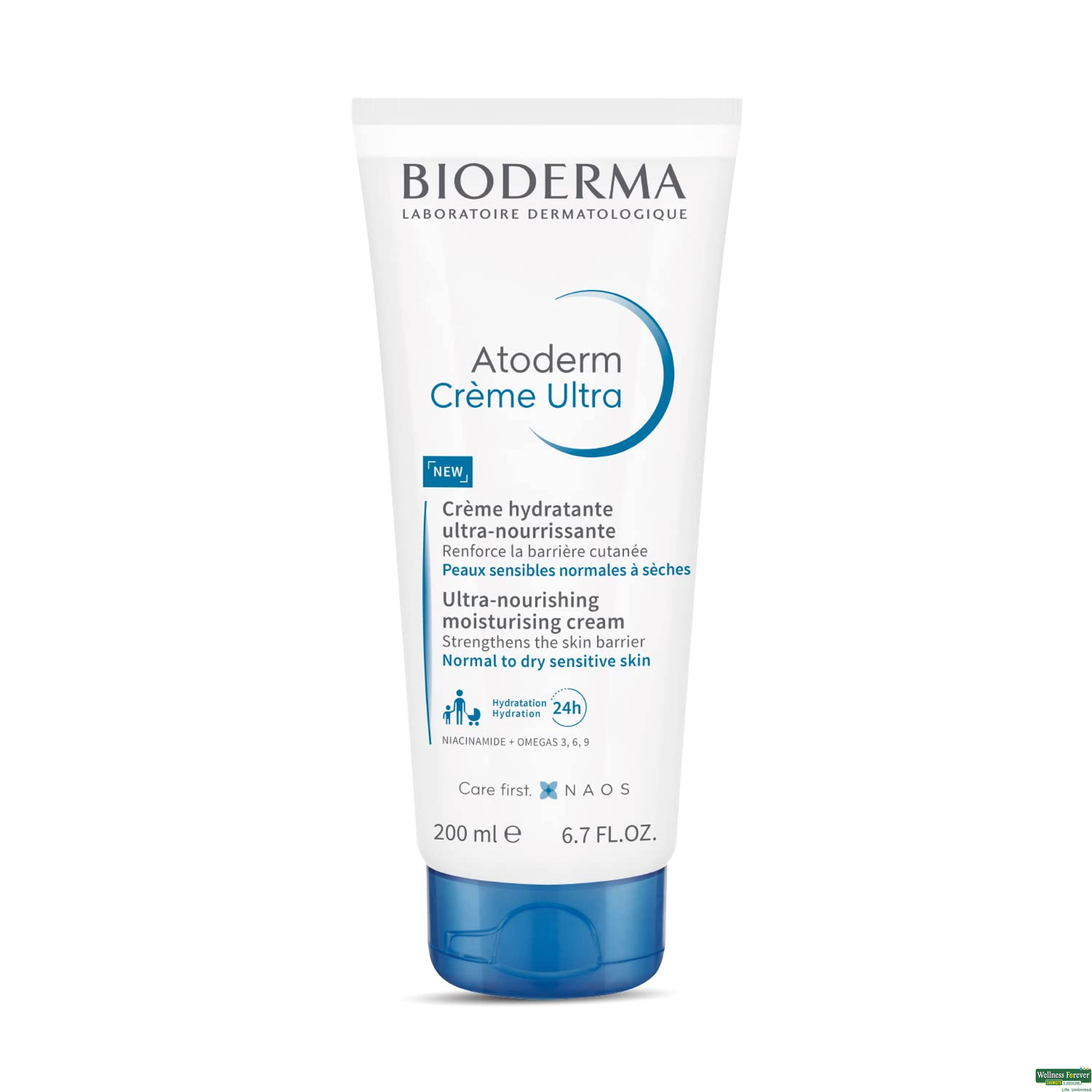 Bioderma Face Cream Atoderm Creme 200Ml-image