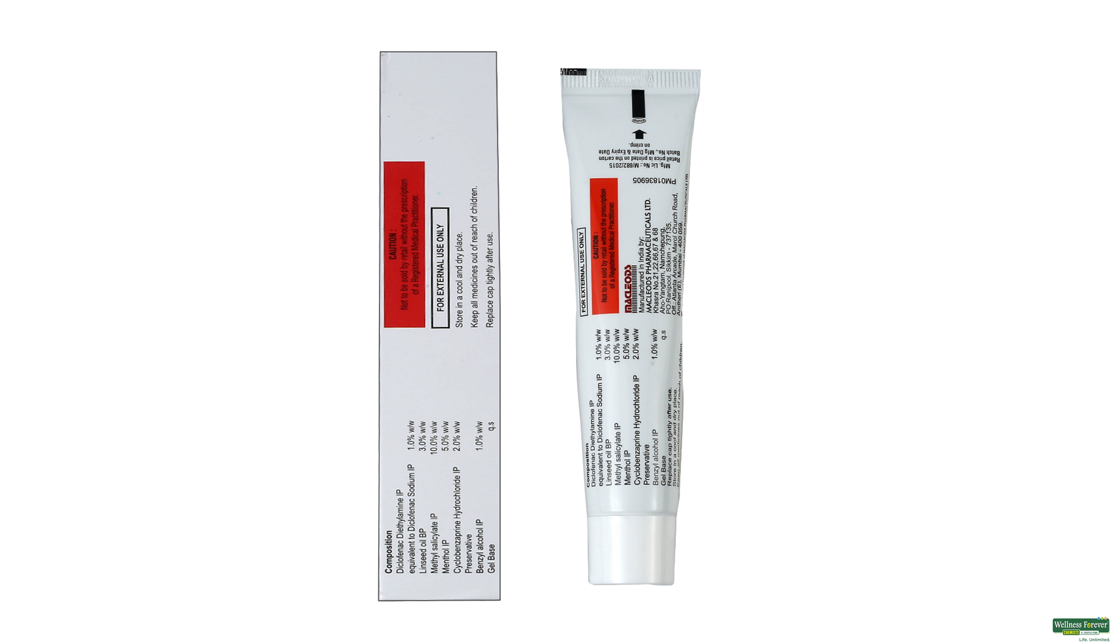 FLEXABENZ GEL 30GM- 2, 30GM, 