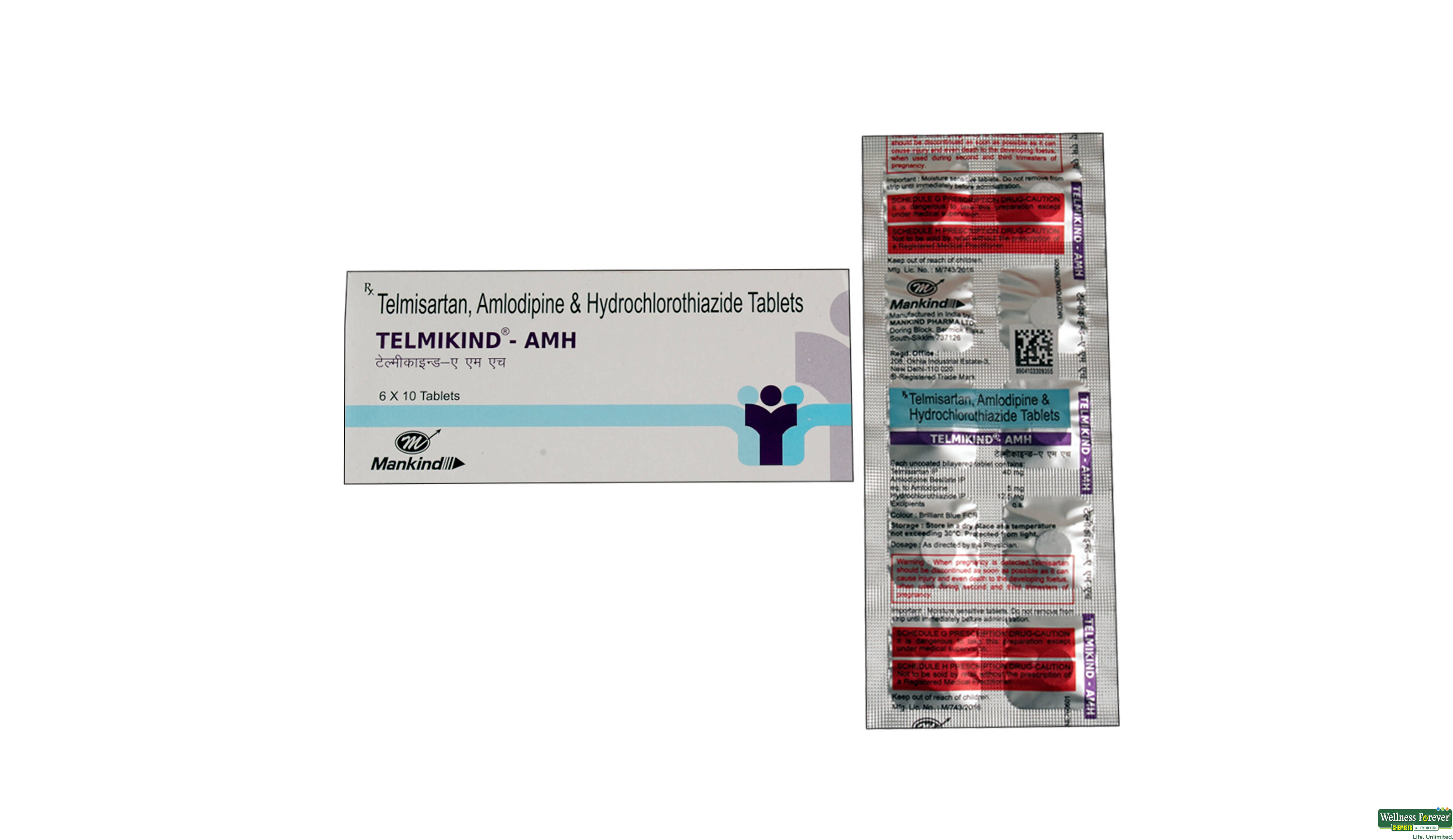 TELMIKIND-AMH 10TAB- 1, 10TAB, 