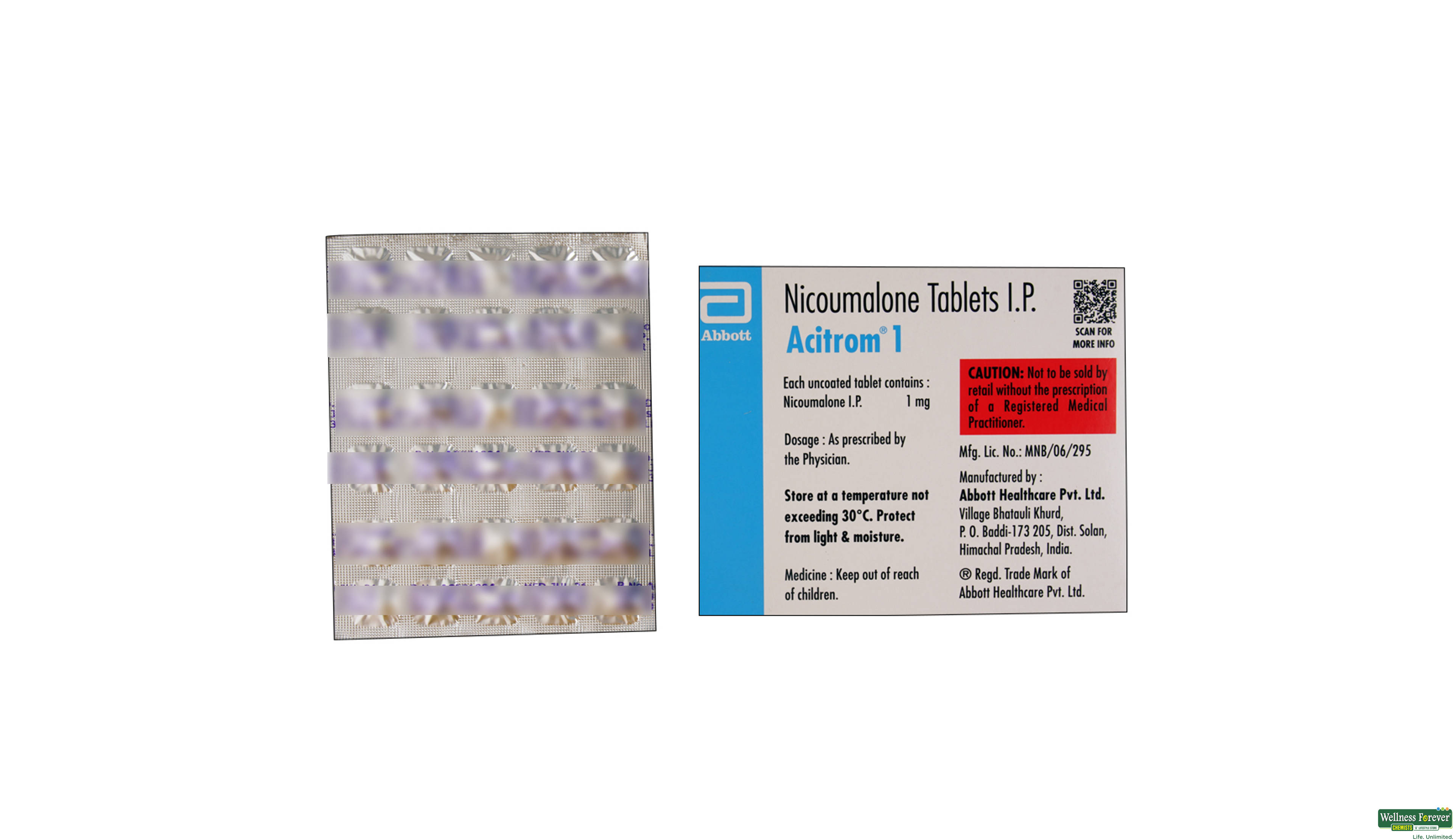 ACITROM 1MG 30TAB- 2, 30TAB, 