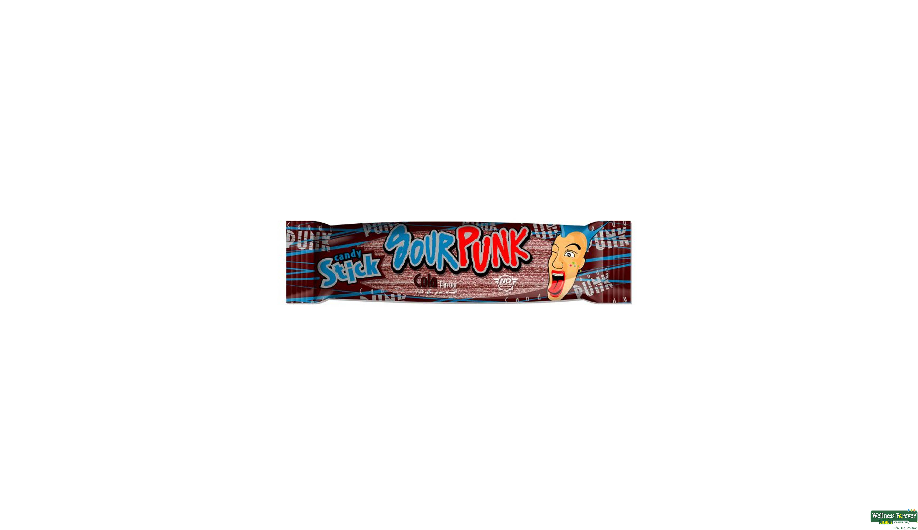 SOURPUNK CANDIES COLA 40GM- 1, 40GM, null