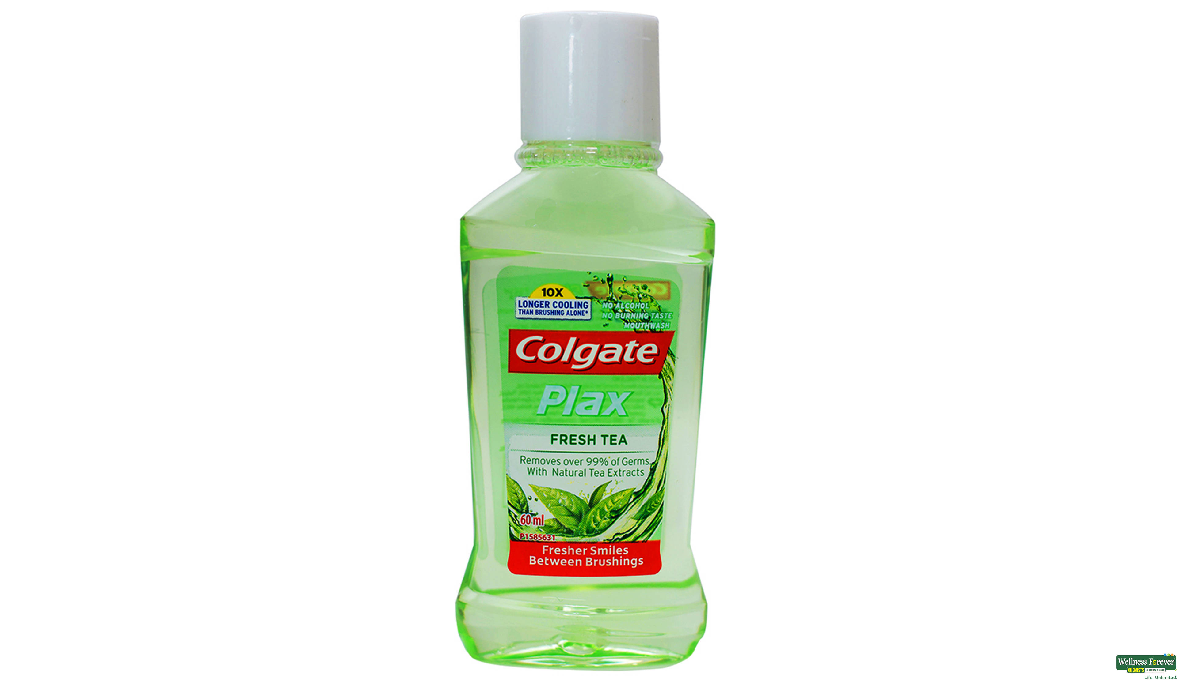 COLG M/WASH PLAX FRESH TEA 100ML- 2, 100ML, 