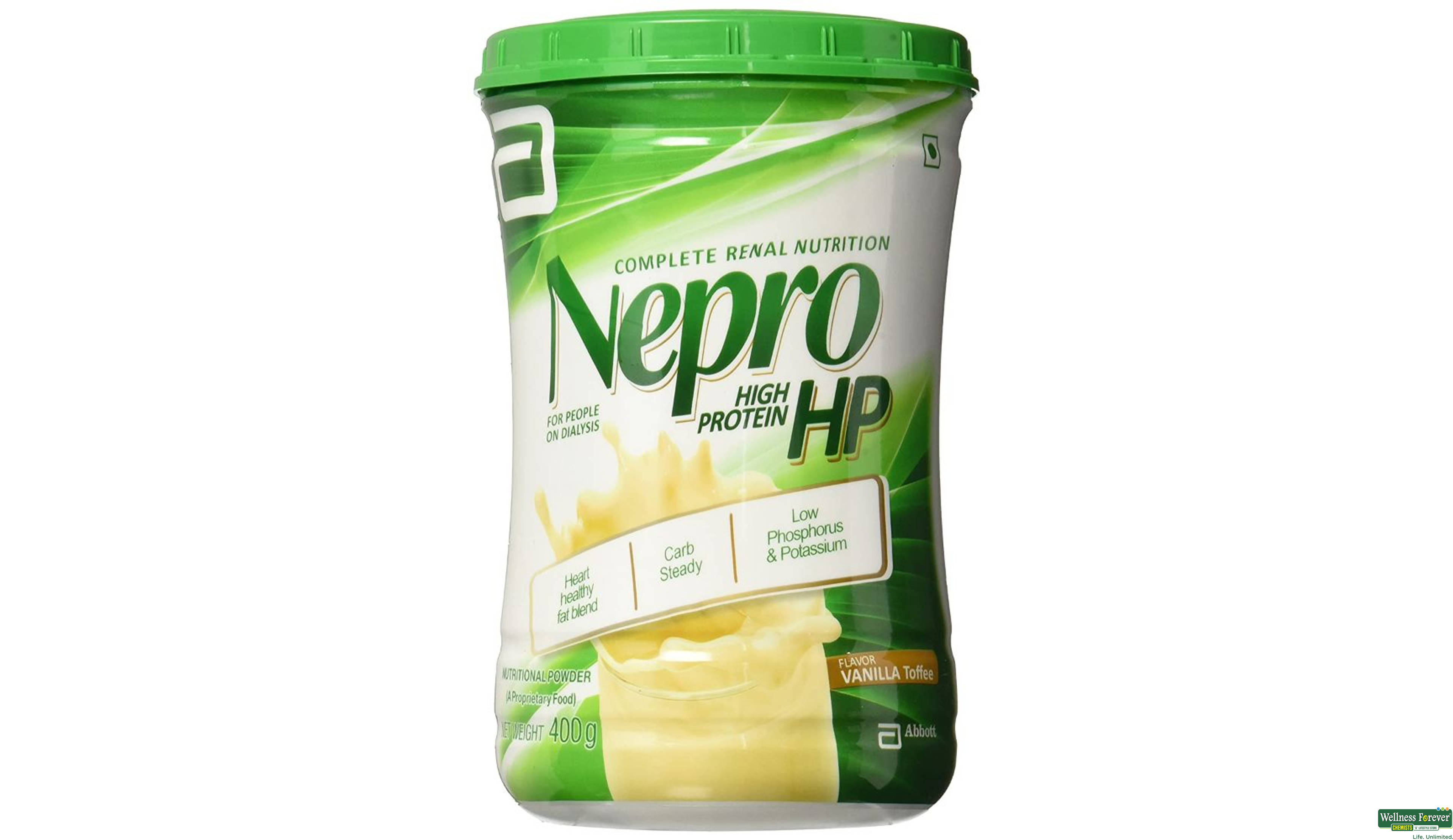 NEPRO-HP VANILA TOFFEE PWDR 400GM- 1, 400GM, 