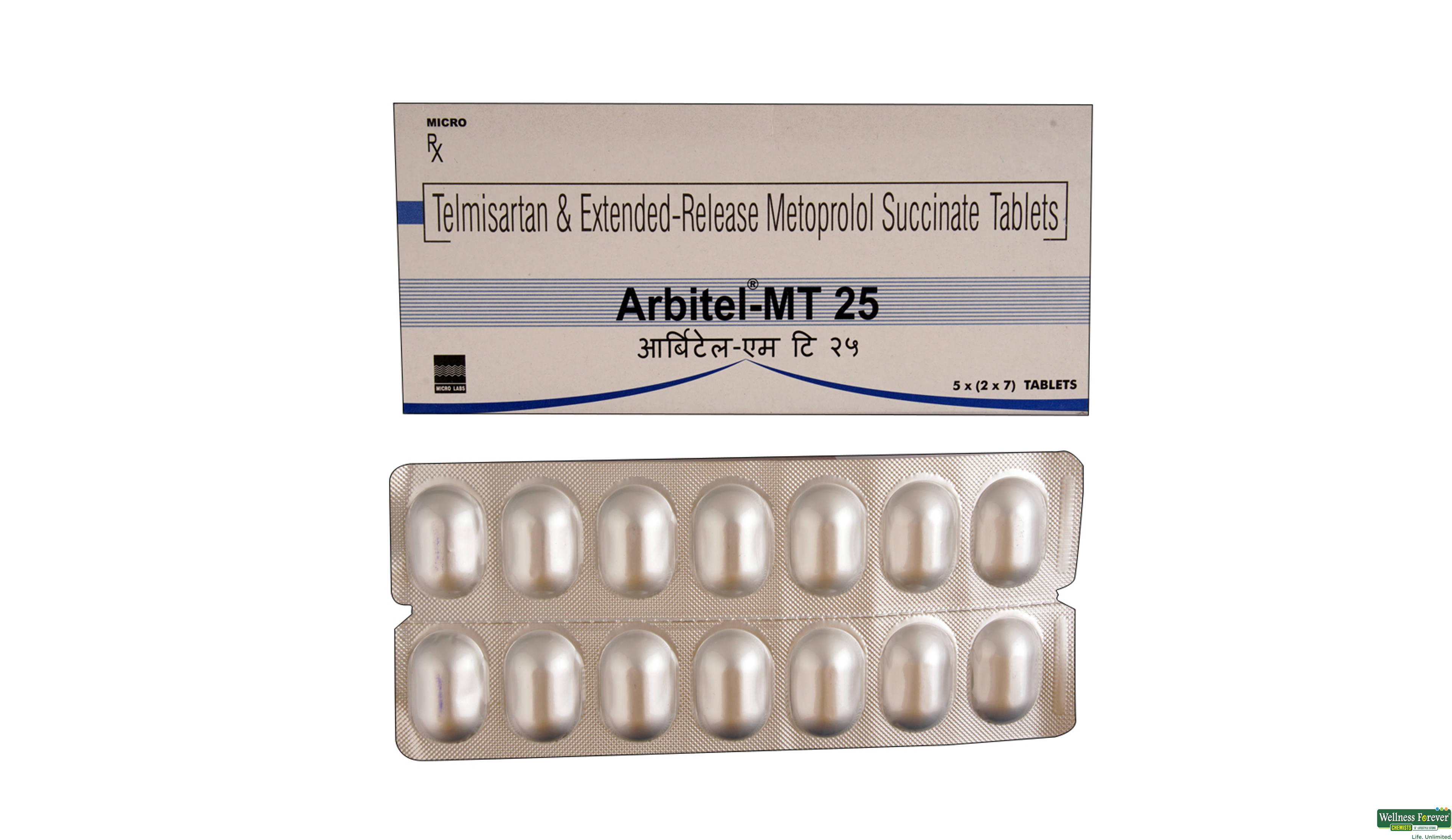 ARBITEL-MT 25MG 7TAB- 1, 7TAB, 