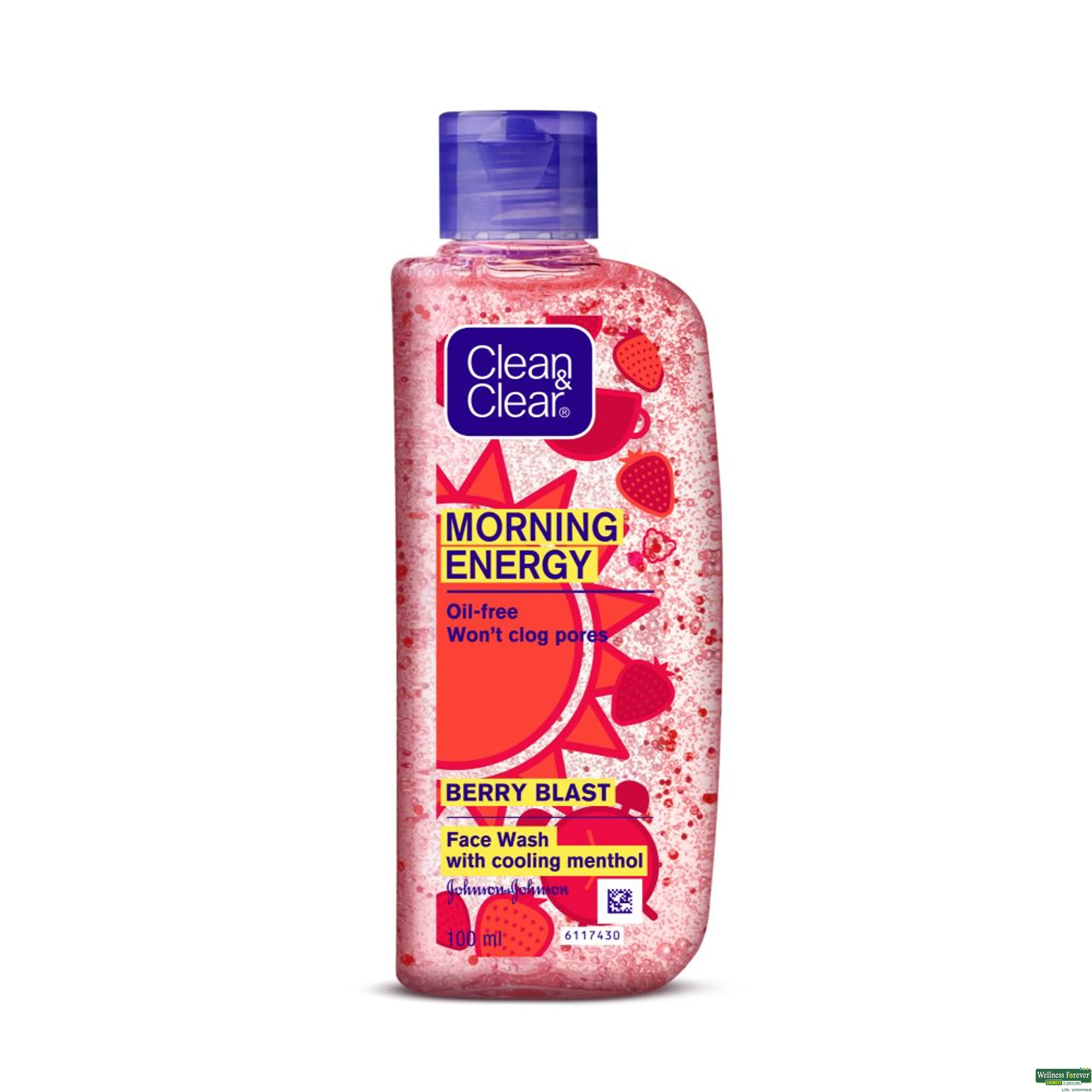 Buy Clean & Clear Morning Energy Face Wash, Energizing Lemon, 100 ml