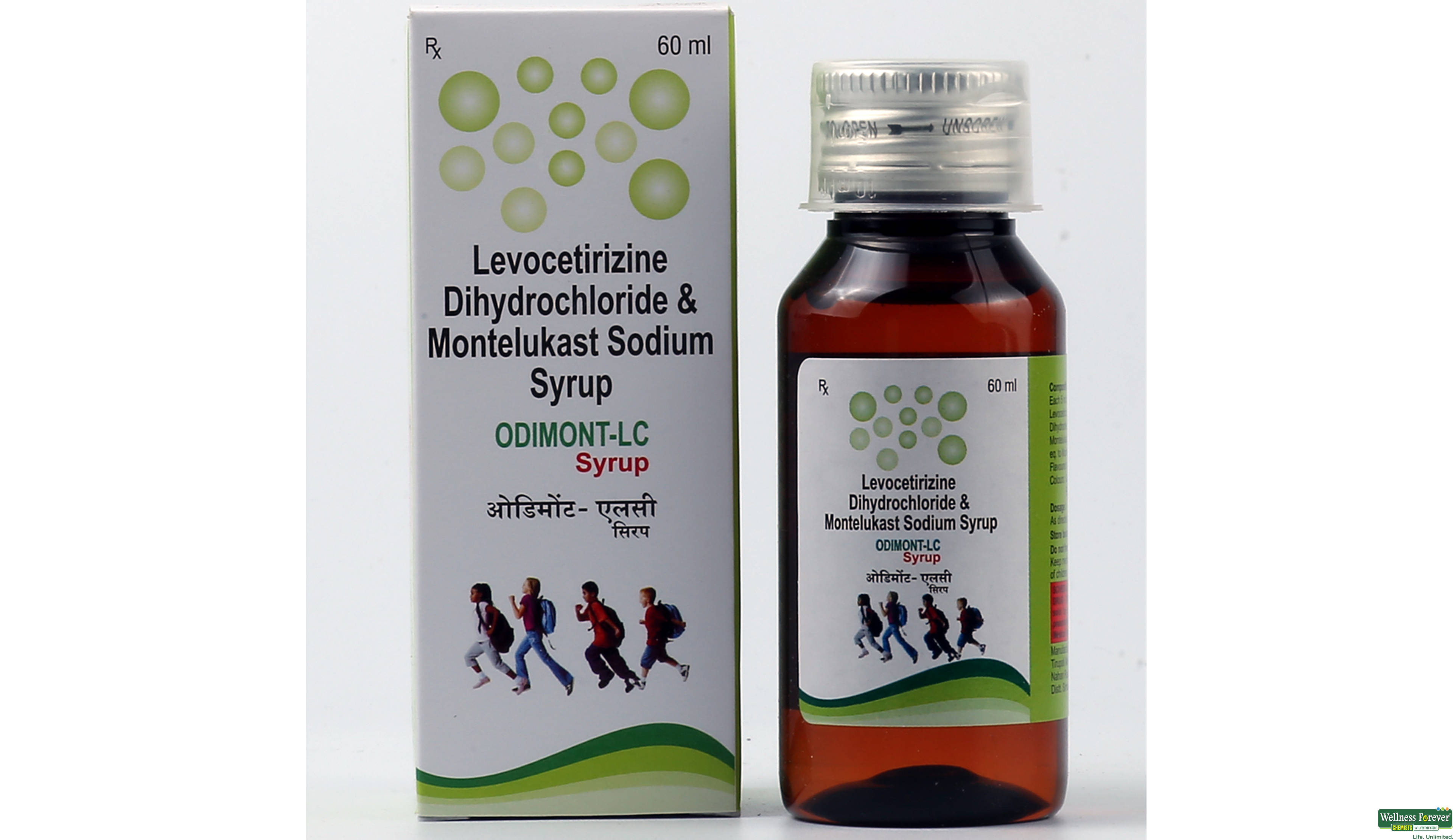 ODIMONT-LC SYP 60ML- 1, 60ML, 