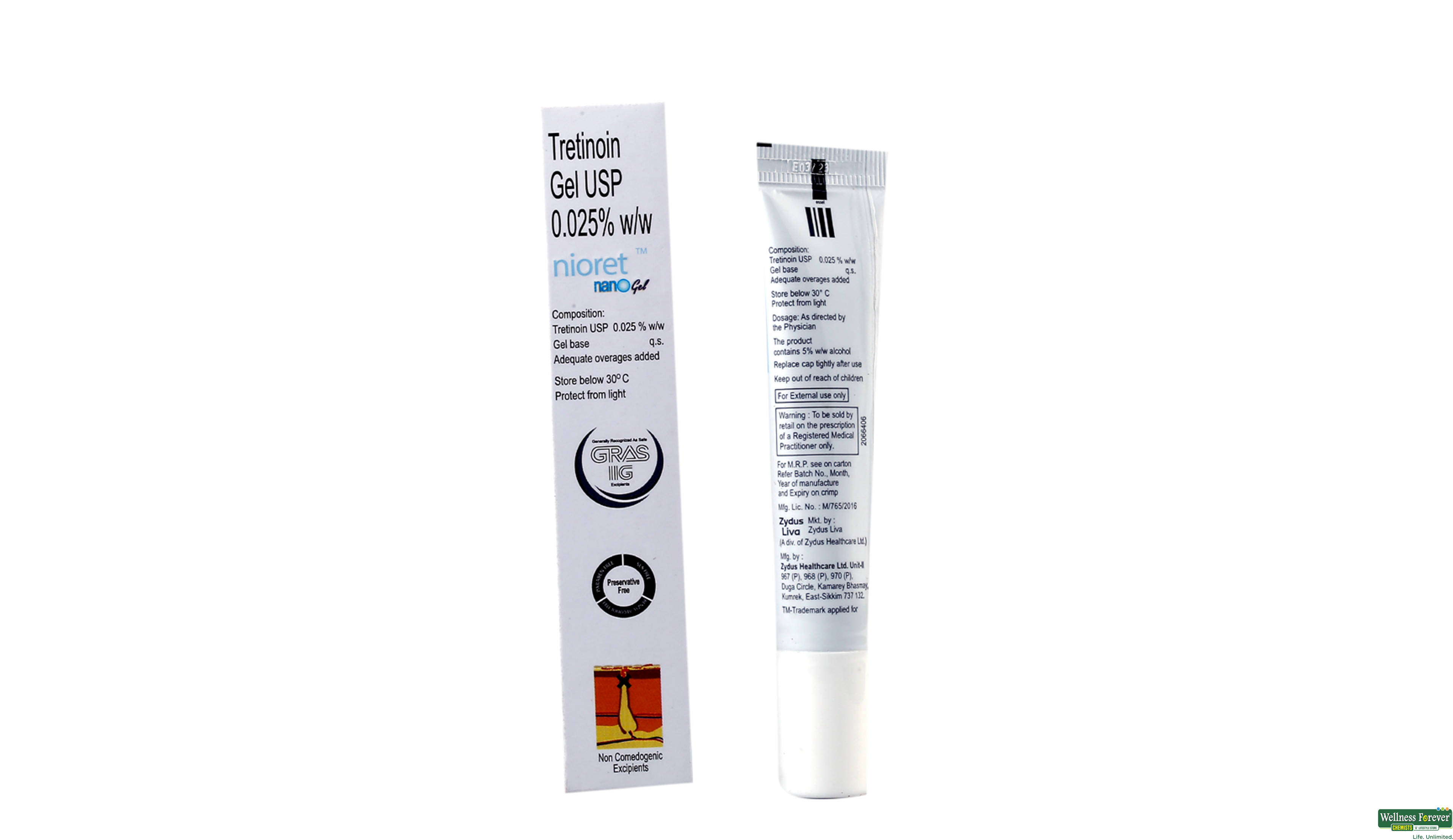 NIORET NANOGEL 15GM- 2, 15GM, 