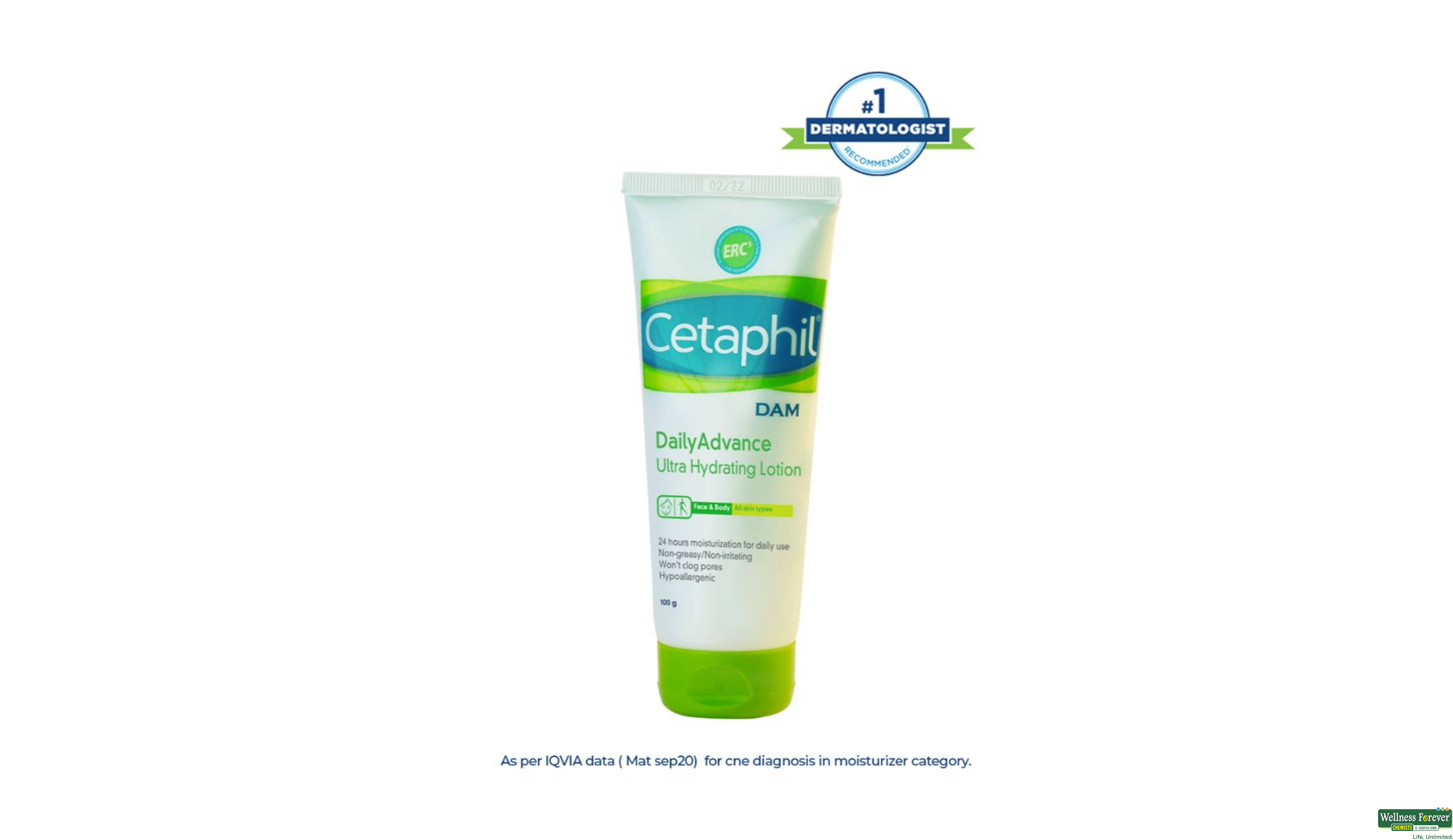 CETAPHIL DAM LTN 100GM- 1, 100GM, 