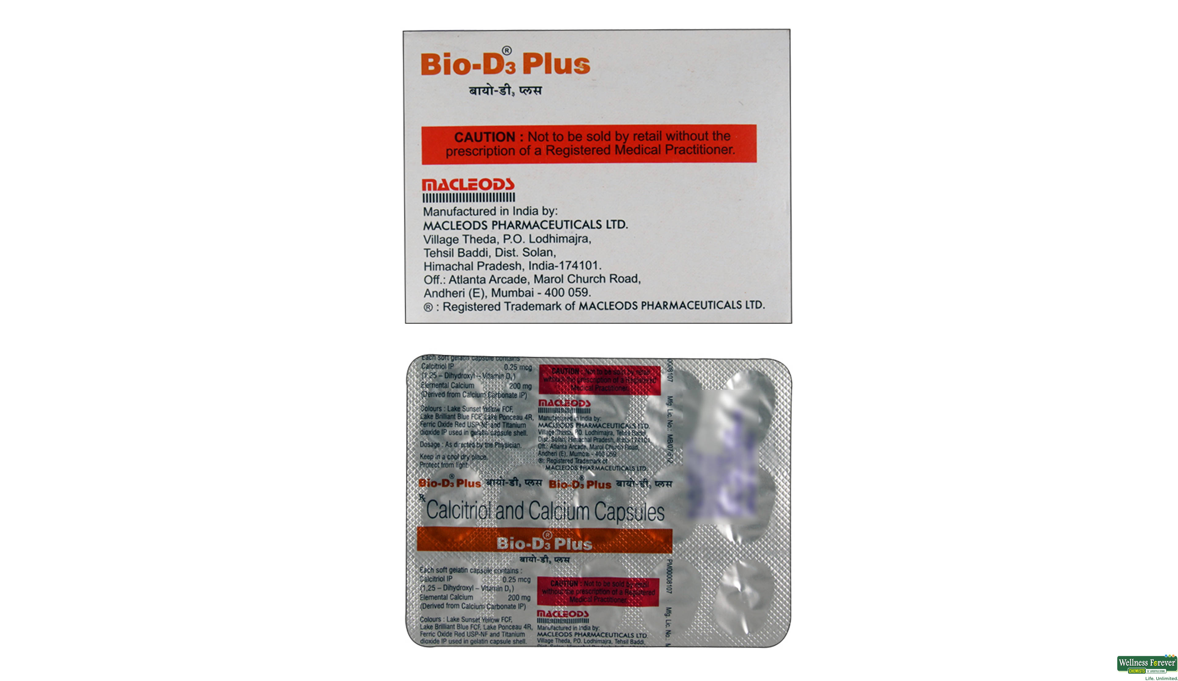 BIO-D3 PLUS 15CAP- 2, 15CAP, 