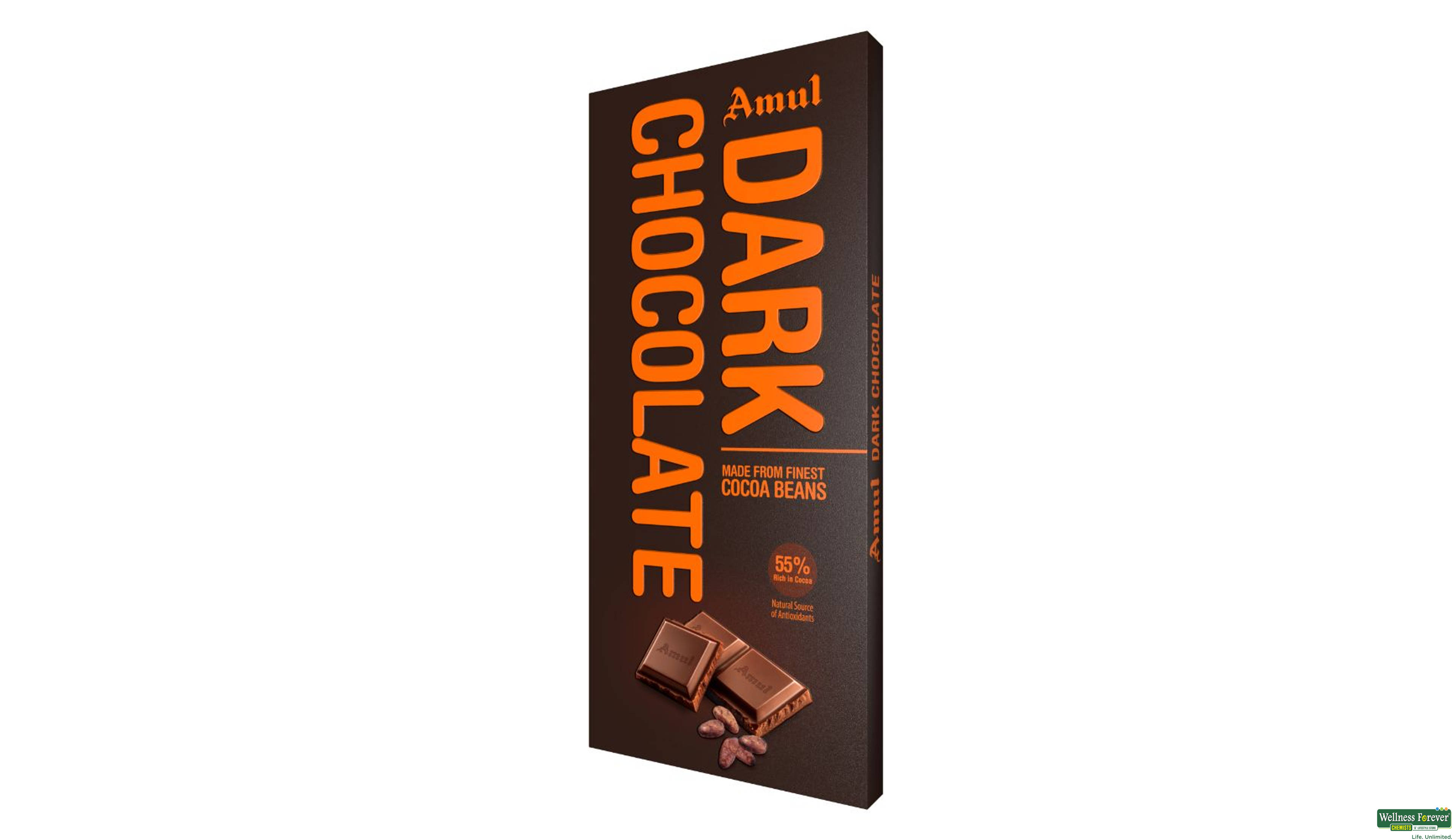 AMUL CHOC DARK 150GM- 1, 150GM, 