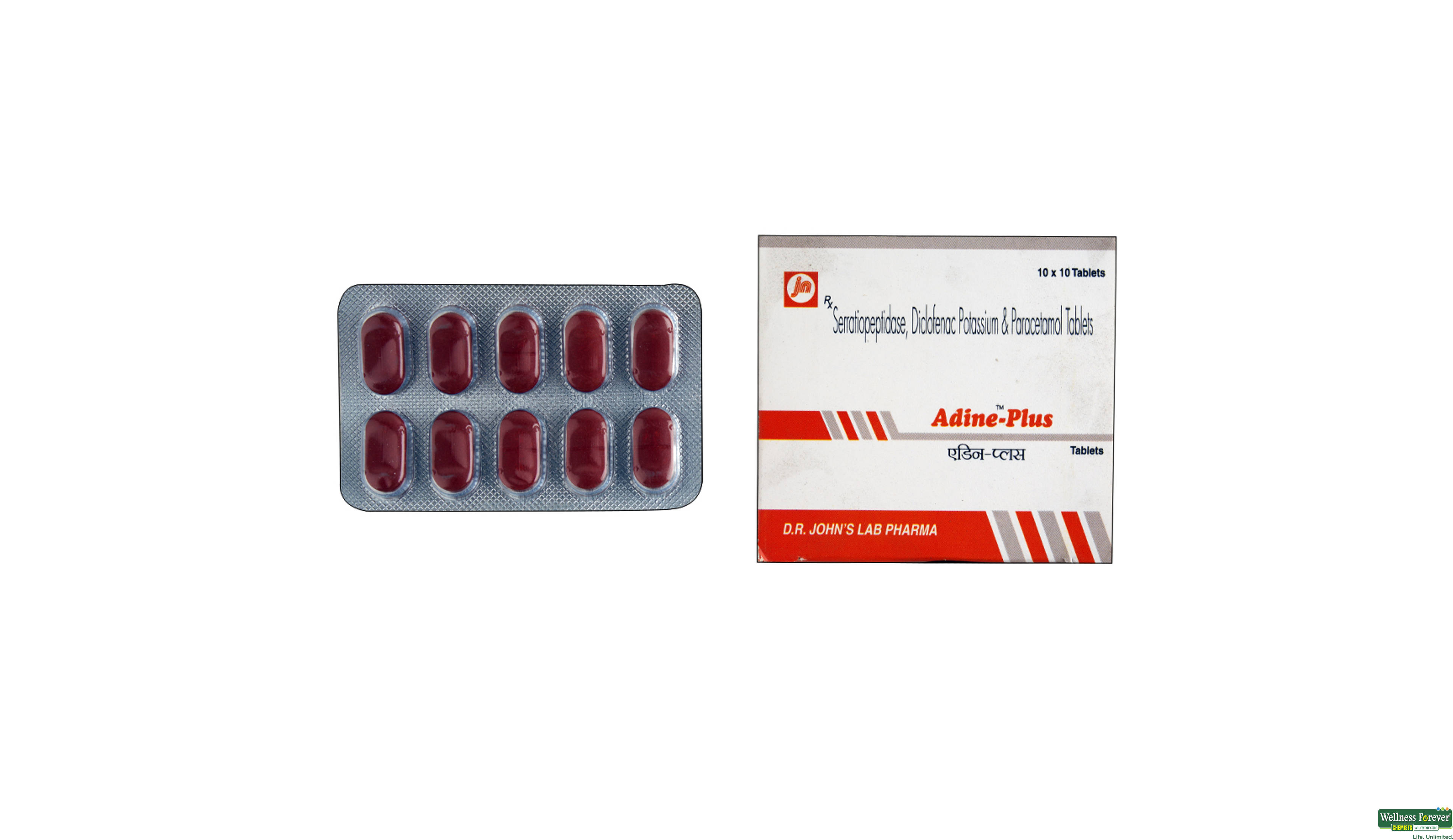 ADINE-PLUS 10TAB- 1, 10TAB, 