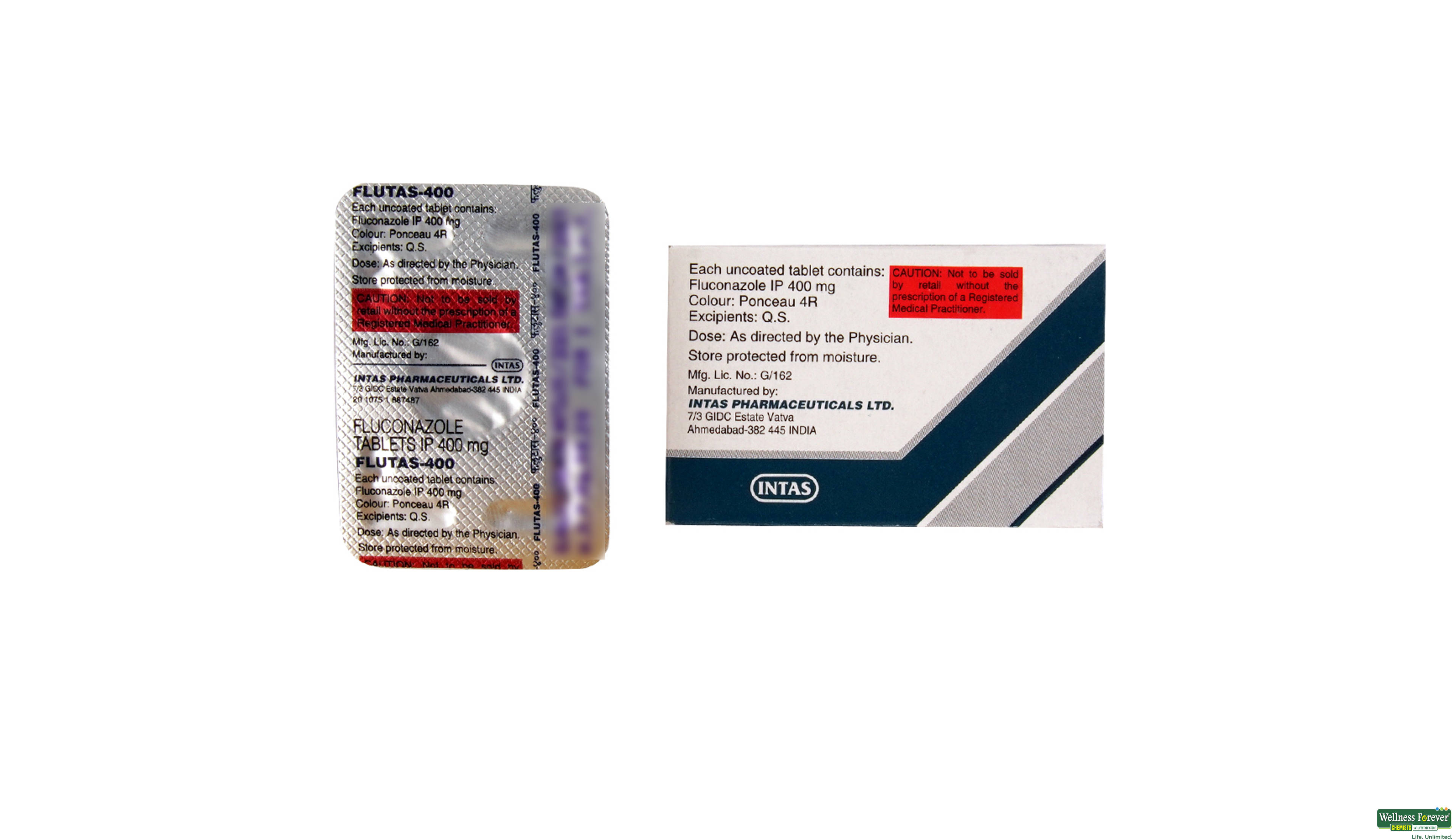 FLUTAS 400MG 1TAB- 2, 1TAB, 