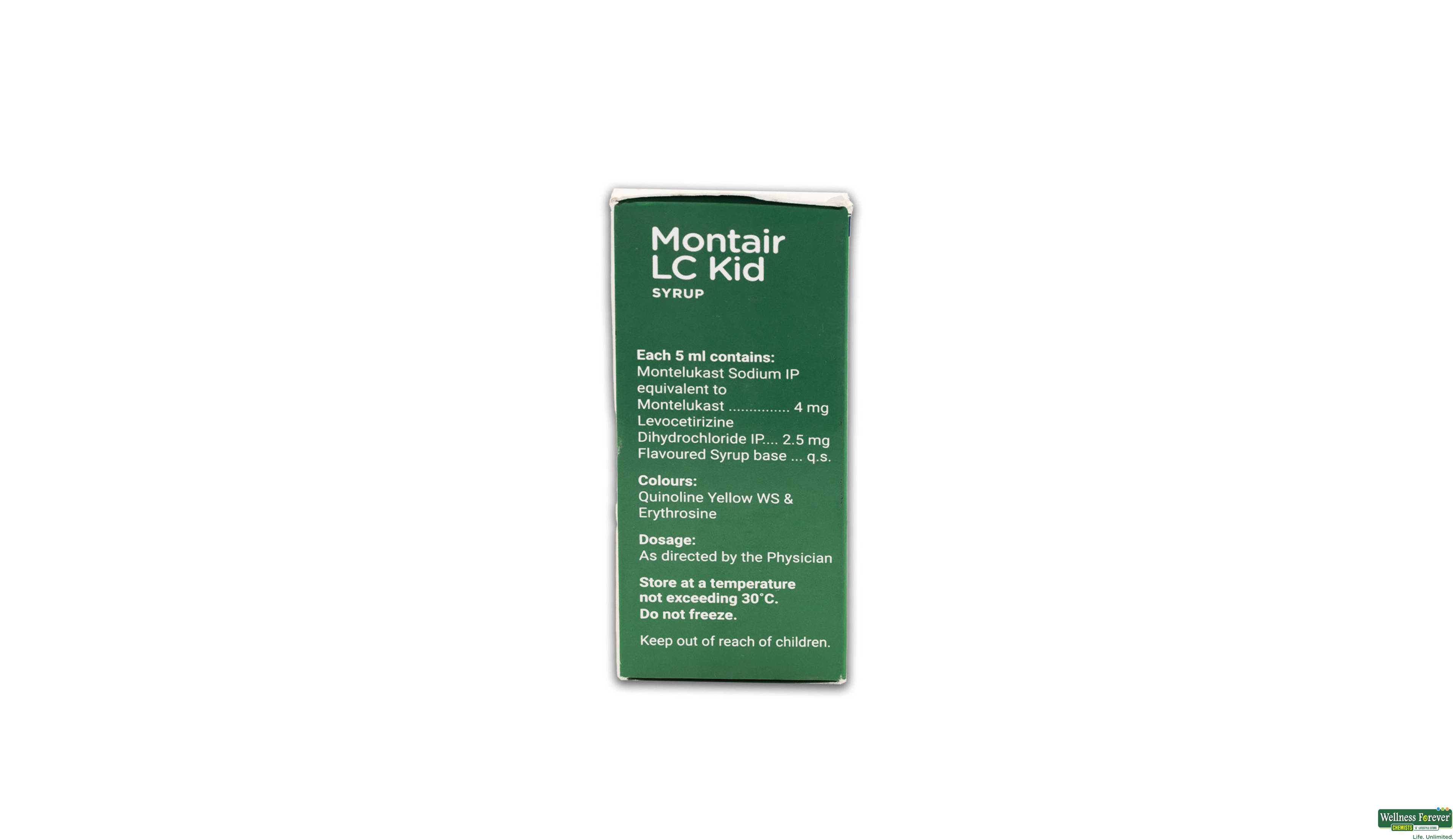 MONTAIR-LC KID SYP 60ML- 3, 60ML, 