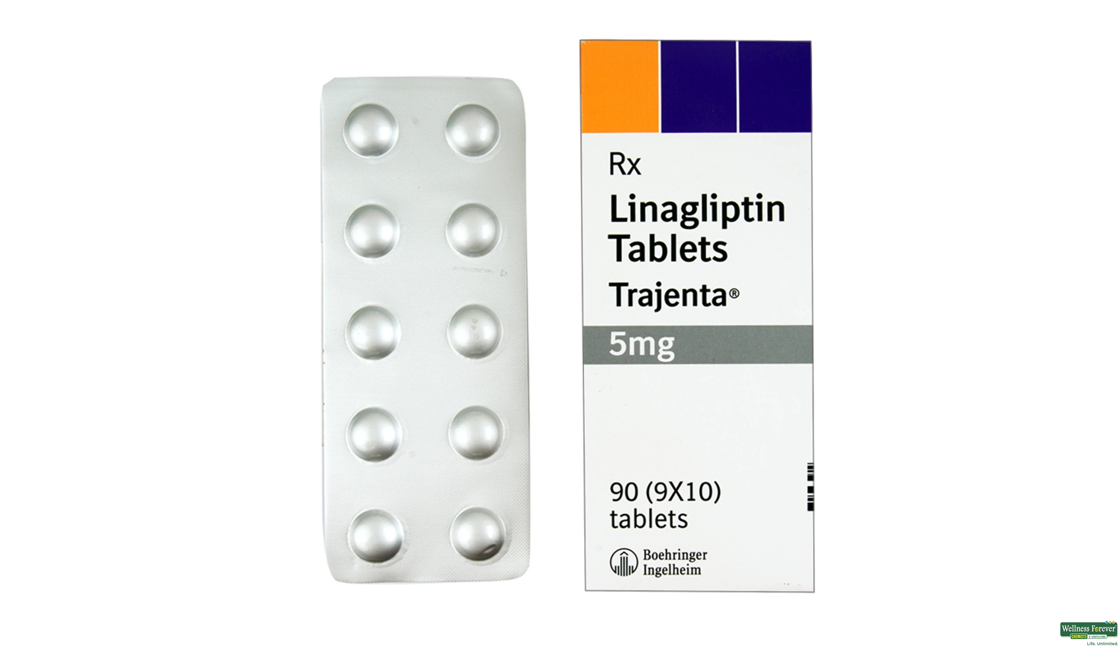 TRAJENTA 5MG 10TAB- 1, 10TAB, 
