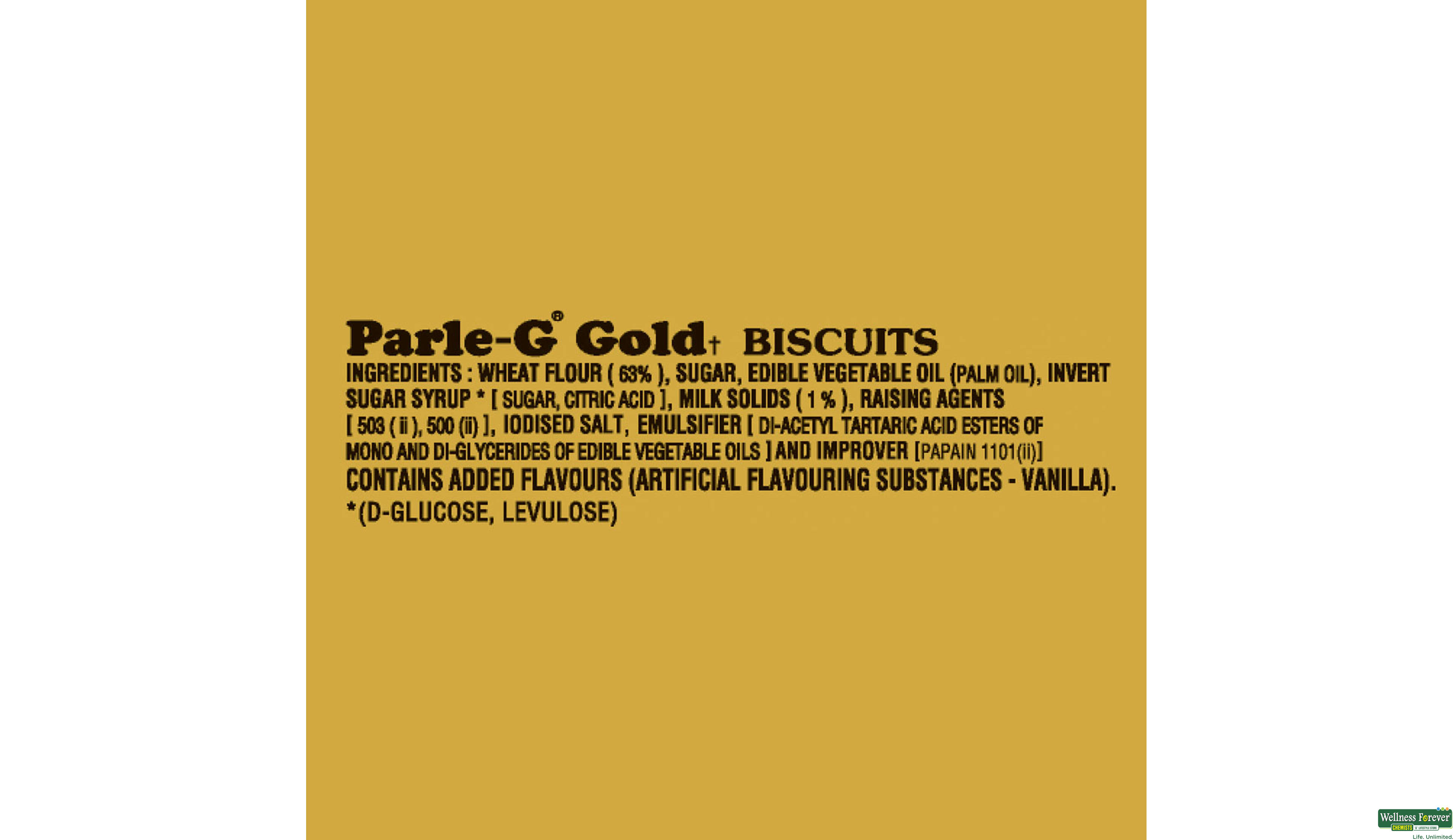 PARLE G BISC GOLD 75GM- 3, 100GM, 