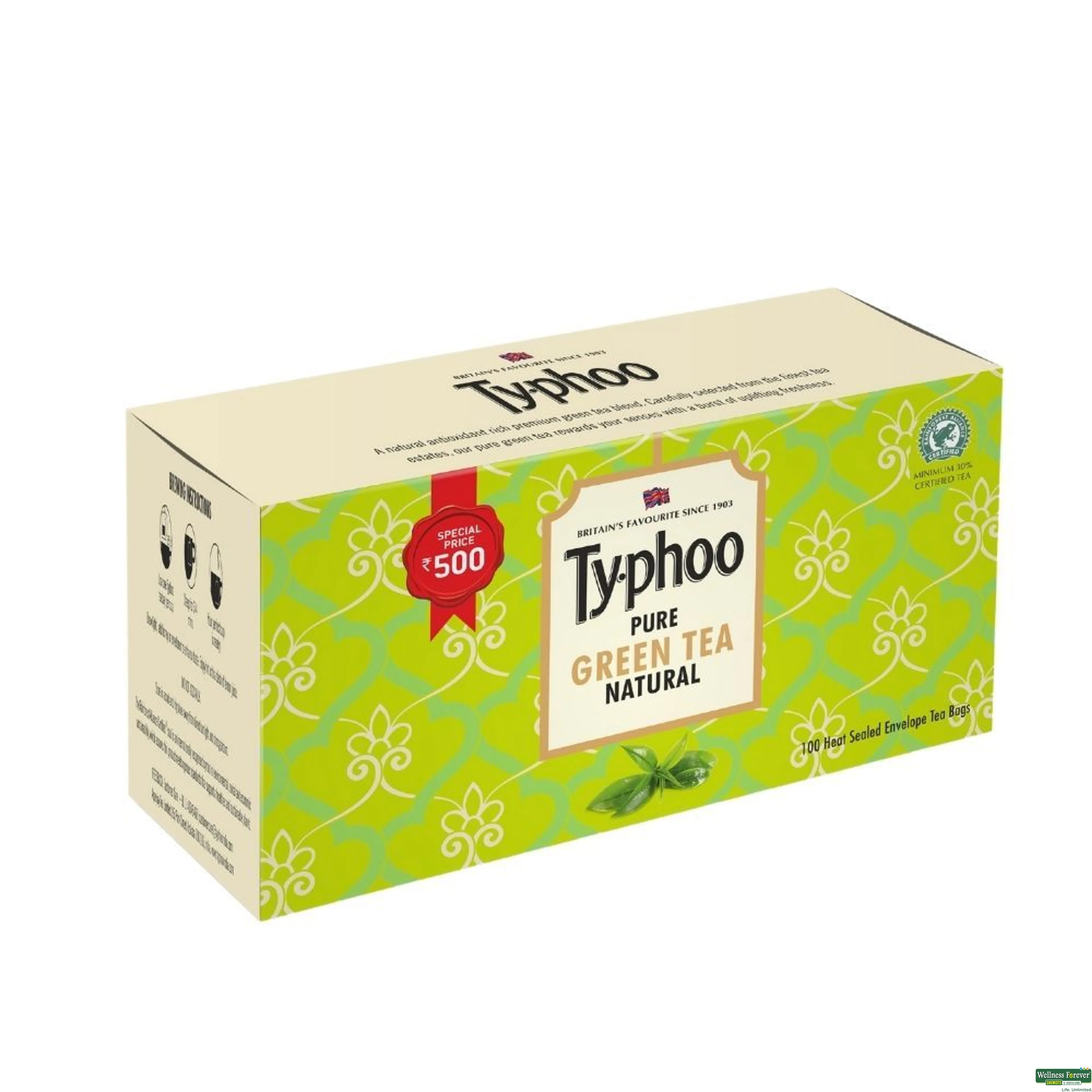 TY-PHOO GR/TEA 100BAGS-image