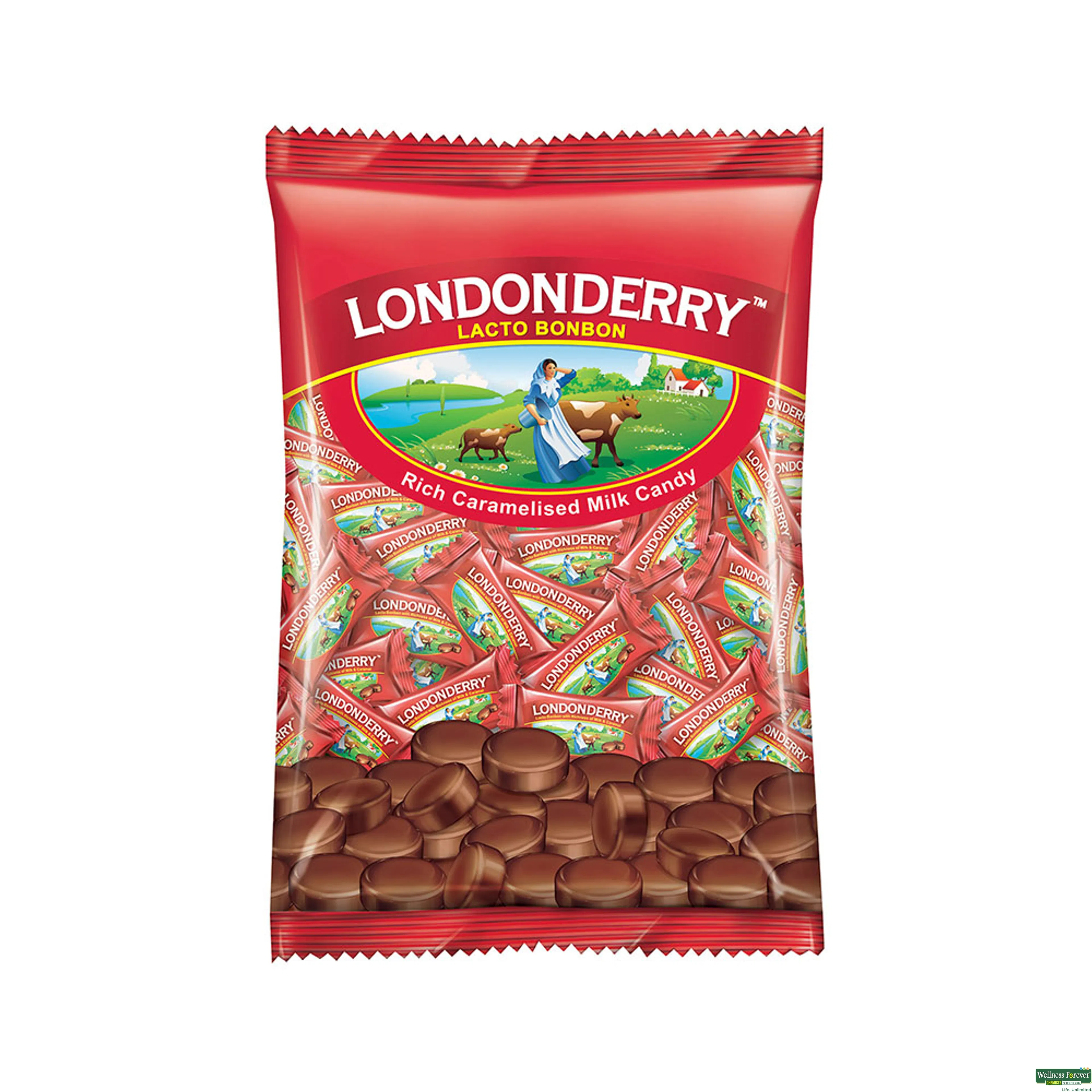 PARLE CHOC LONDONDERRY LACTO BON 217.8GM-image