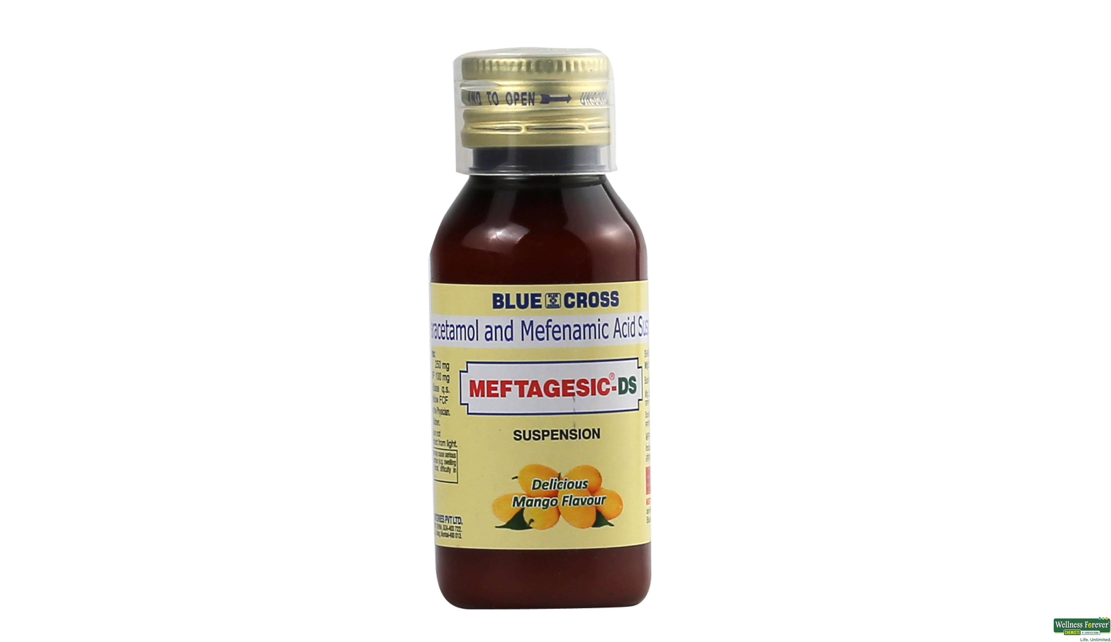 MEFTAGESIC-DS SUSP 60ML- 1, 60ML, 