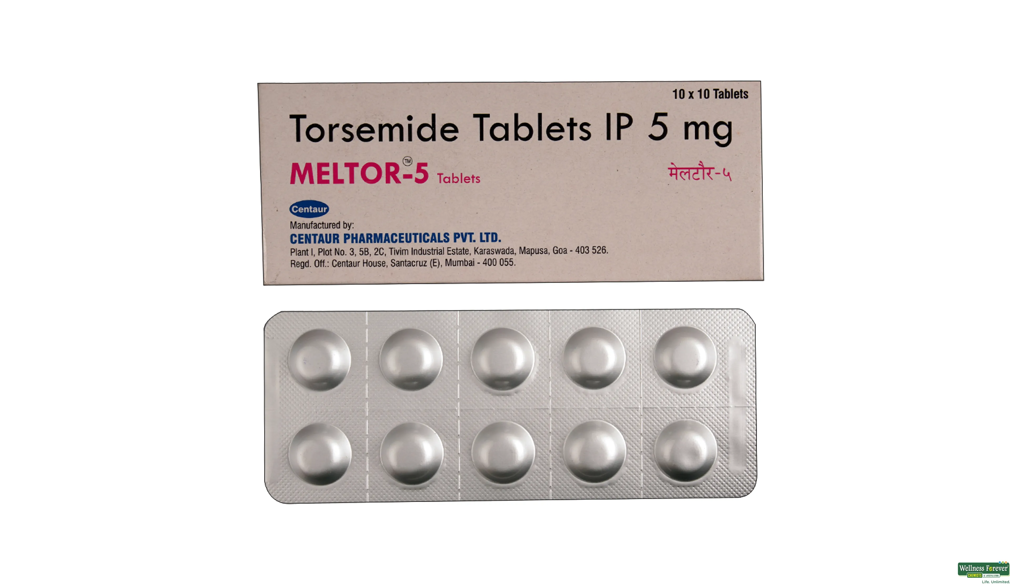 MELTOR 5MG 10TAB- 1, 10TAB, 