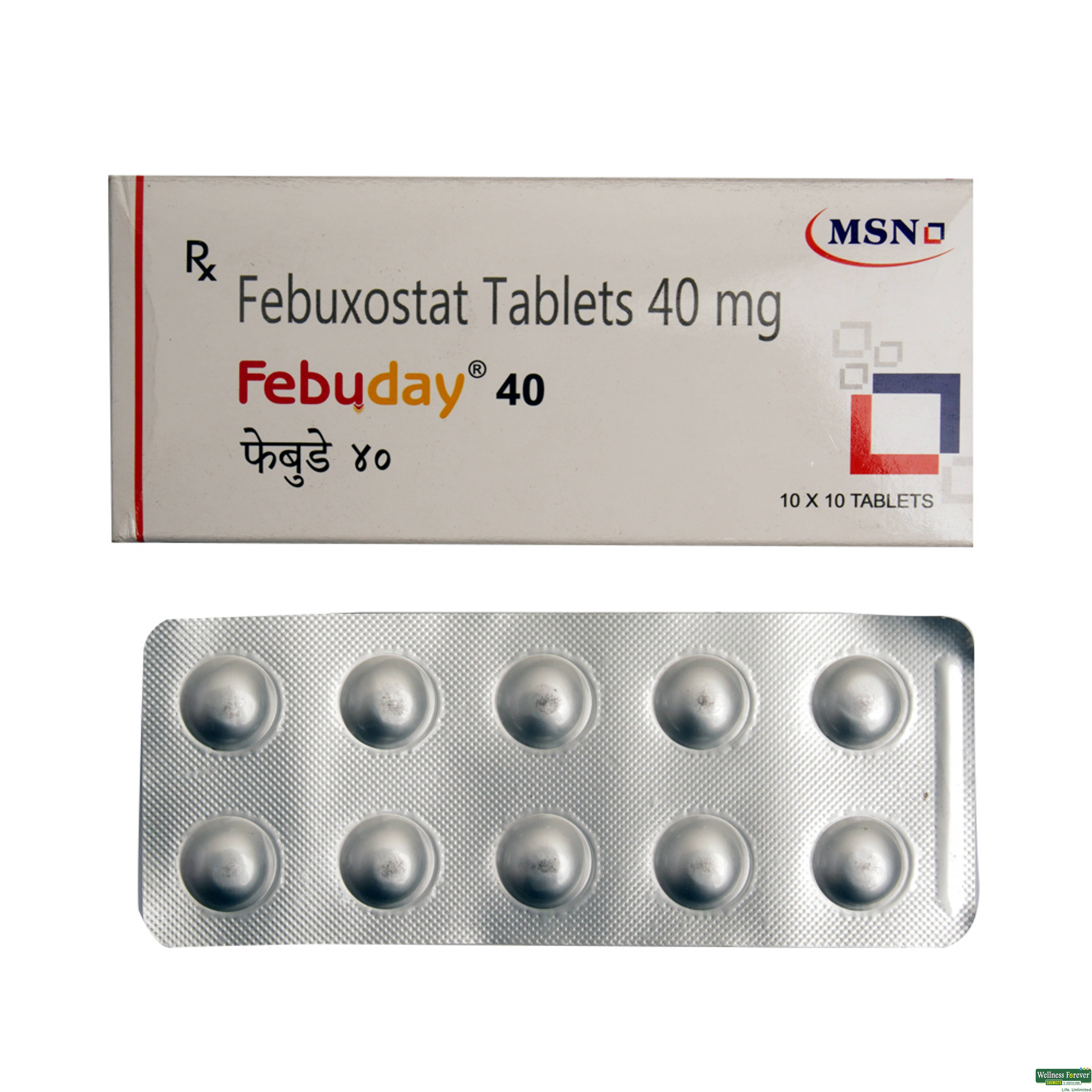 FEBUDAY 40MG 10TAB-image
