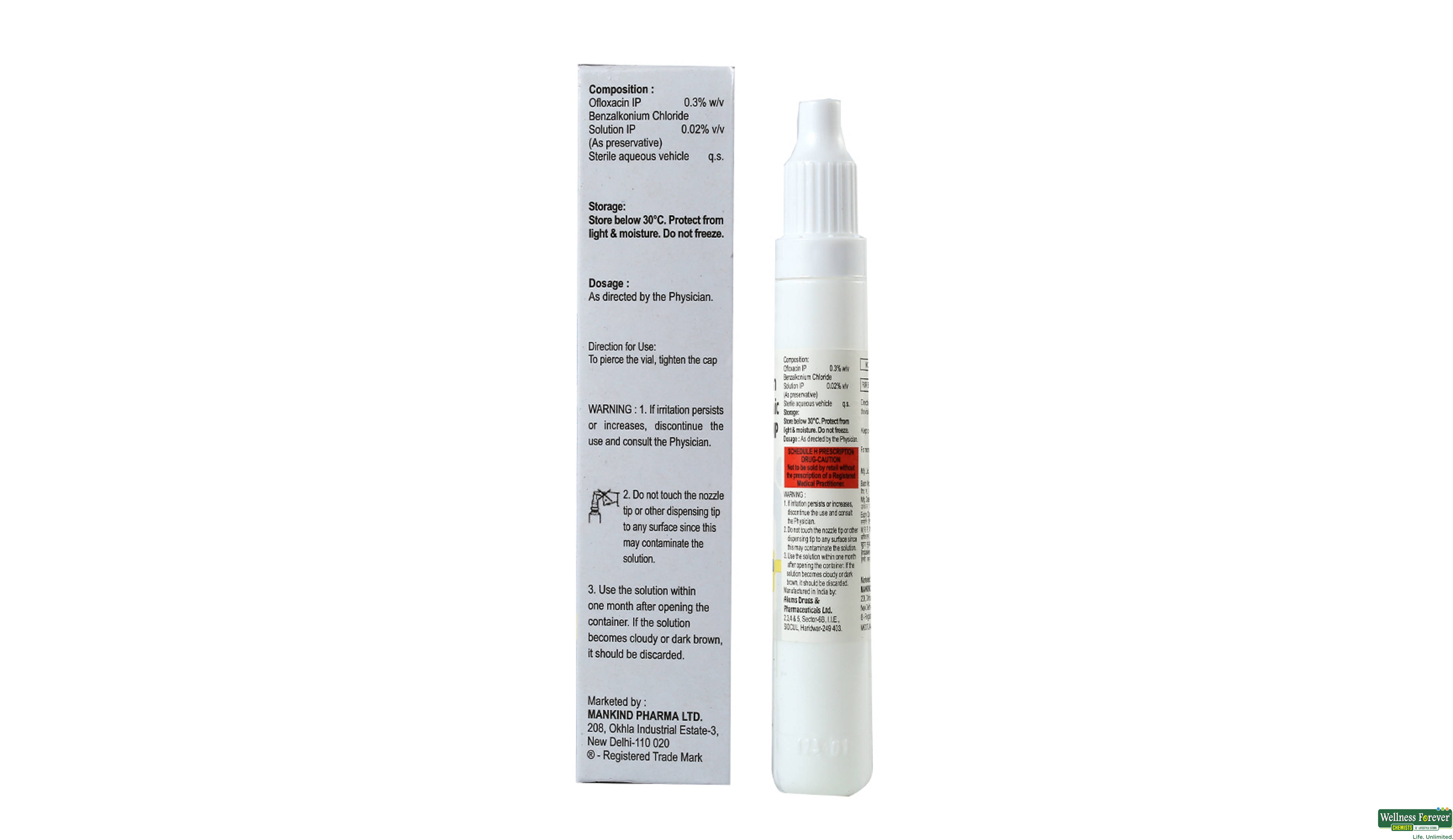 ZENFLOX E/EAR DROP 10ML- 2, 10ML, 